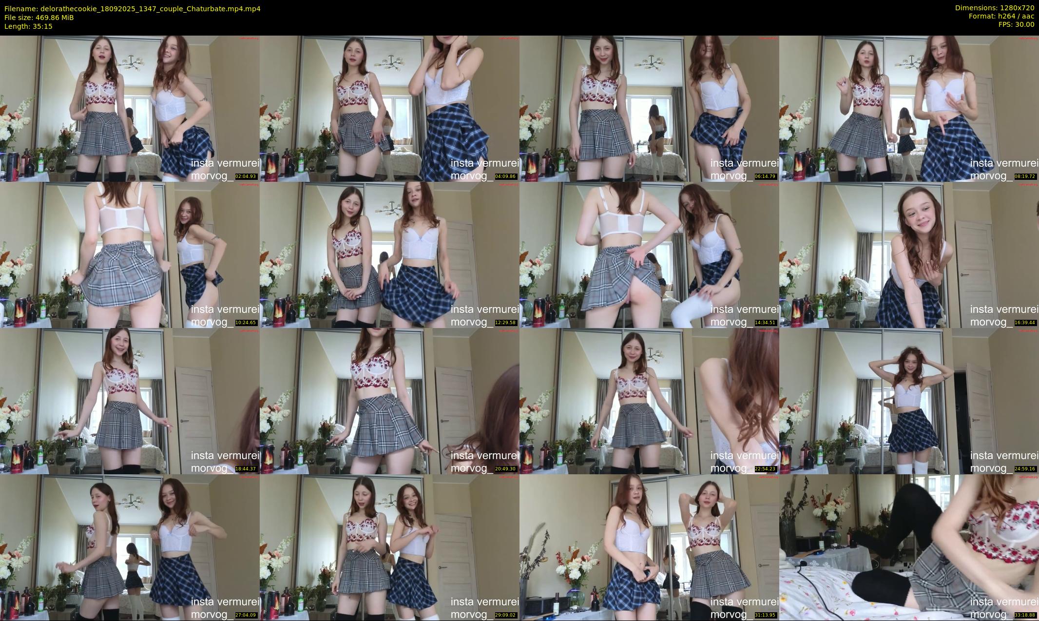 delorathecookie — 36 minute Chaturbate female cam show recording, 720p, Sep 18, 2025