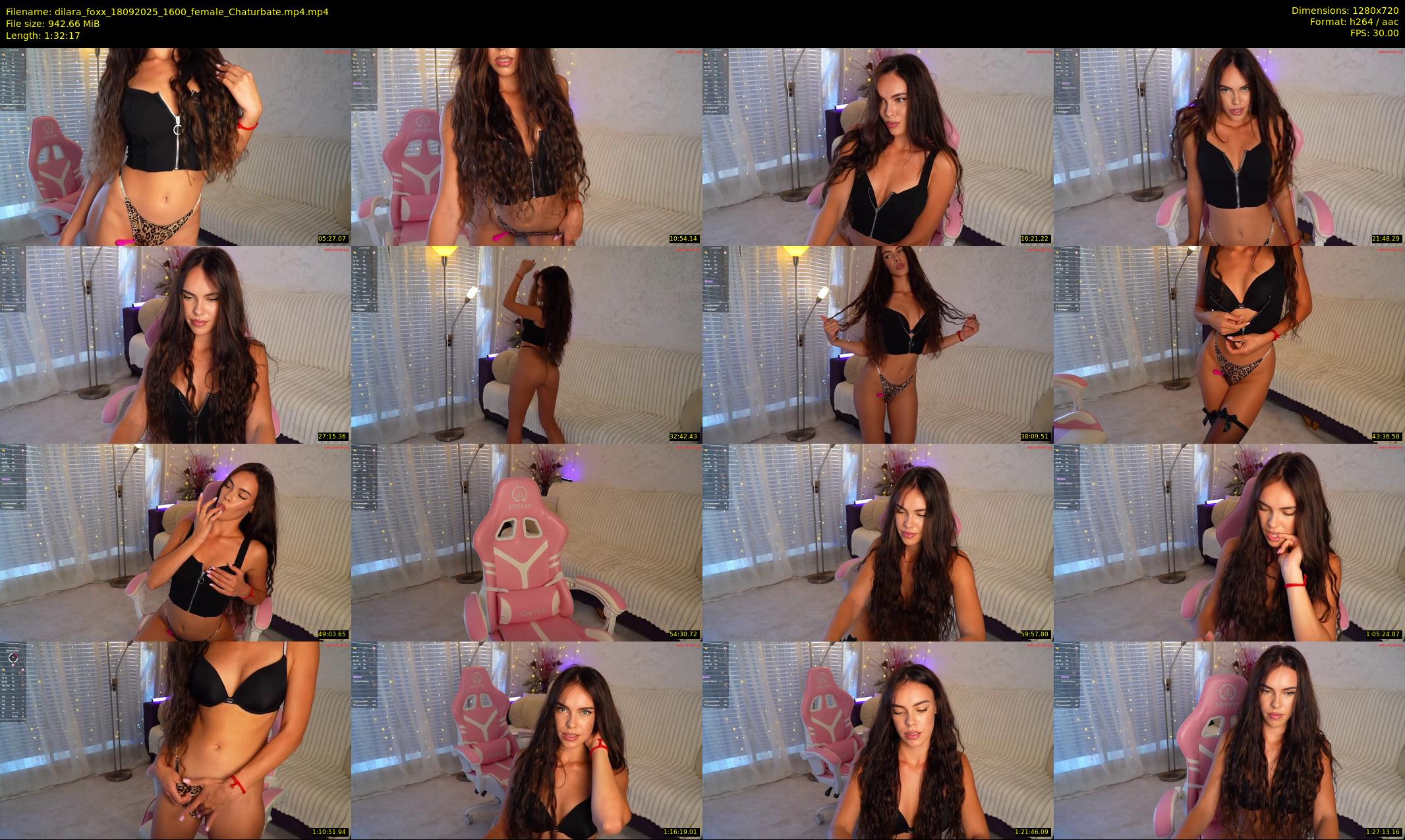 dilara_foxx — 93 minute Chaturbate female cam show recording, 720p, Sep 18, 2025