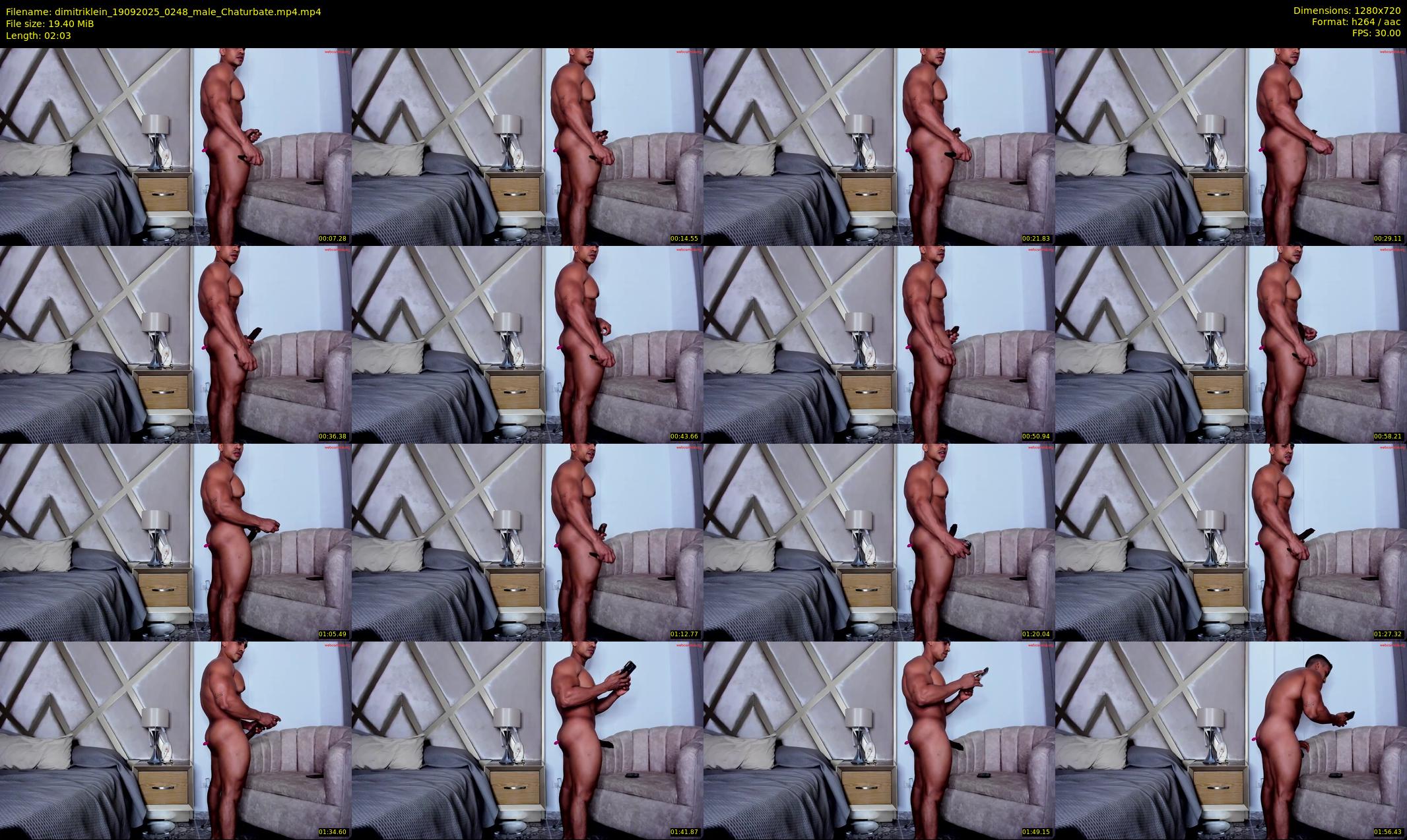dimitriklein — 3 minute Chaturbate male cam show recording, 720p, Sep 19, 2025