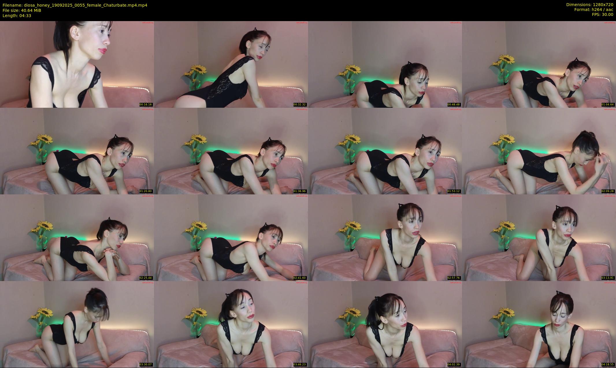diosa_honey — 5 minute Chaturbate female cam show recording, 720p, Sep 19, 2025