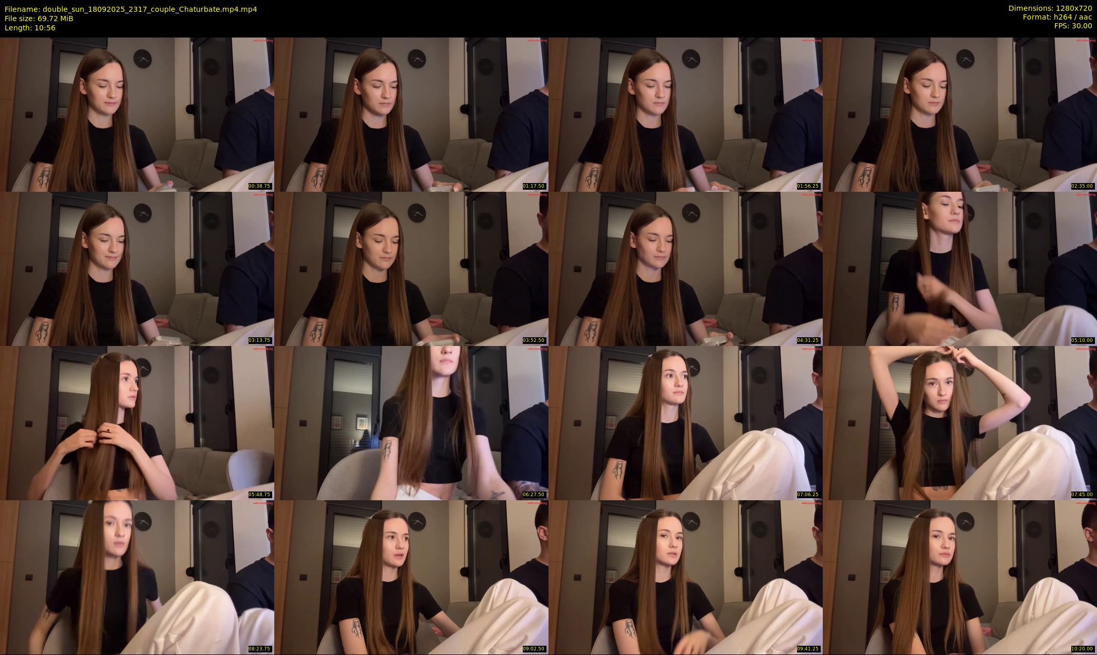 double_sun — 11 minute Chaturbate couple cam show recording, 720p, Sep 18, 2025