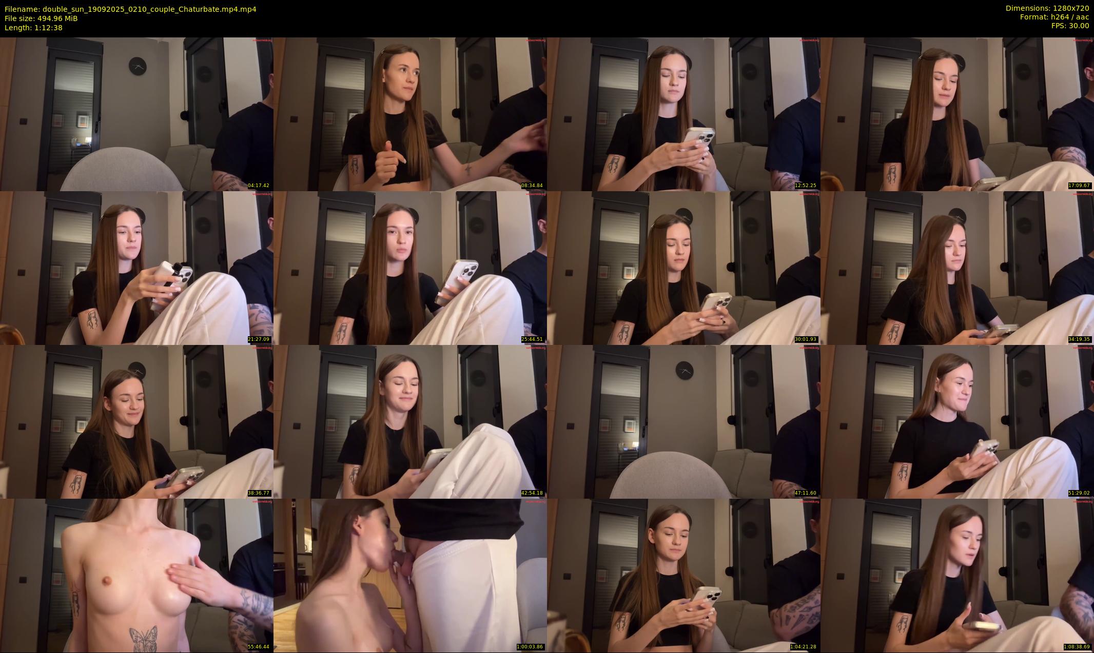 double_sun — 73 minute Chaturbate couple cam show recording, 720p, Sep 19, 2025