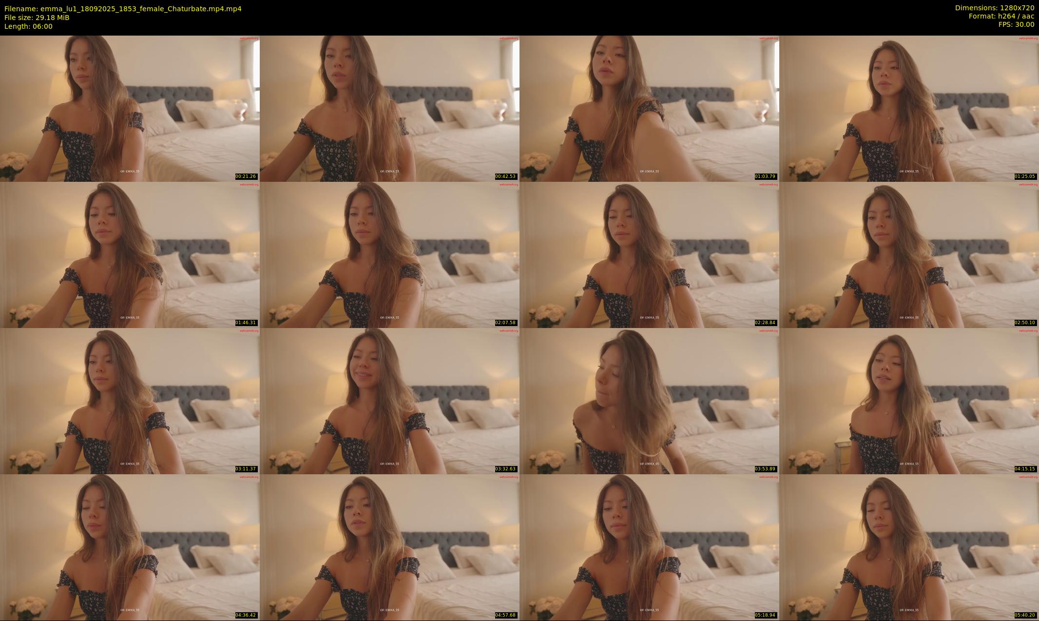 emma_lu1 — 6 minute Chaturbate female cam show recording, 720p, Sep 18, 2025