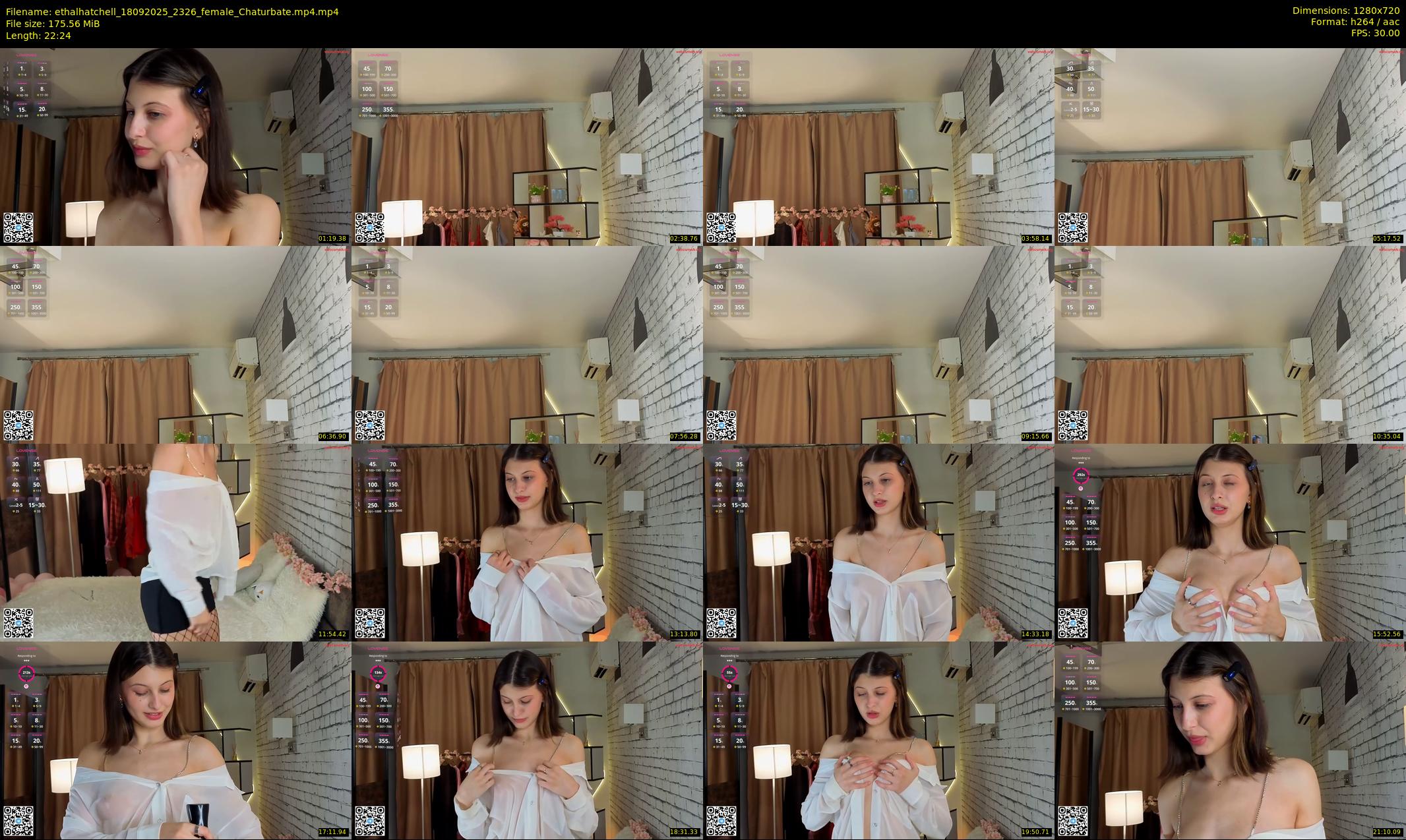 ethalhatchell — 23 minute Chaturbate female cam show recording, 720p, Sep 18, 2025