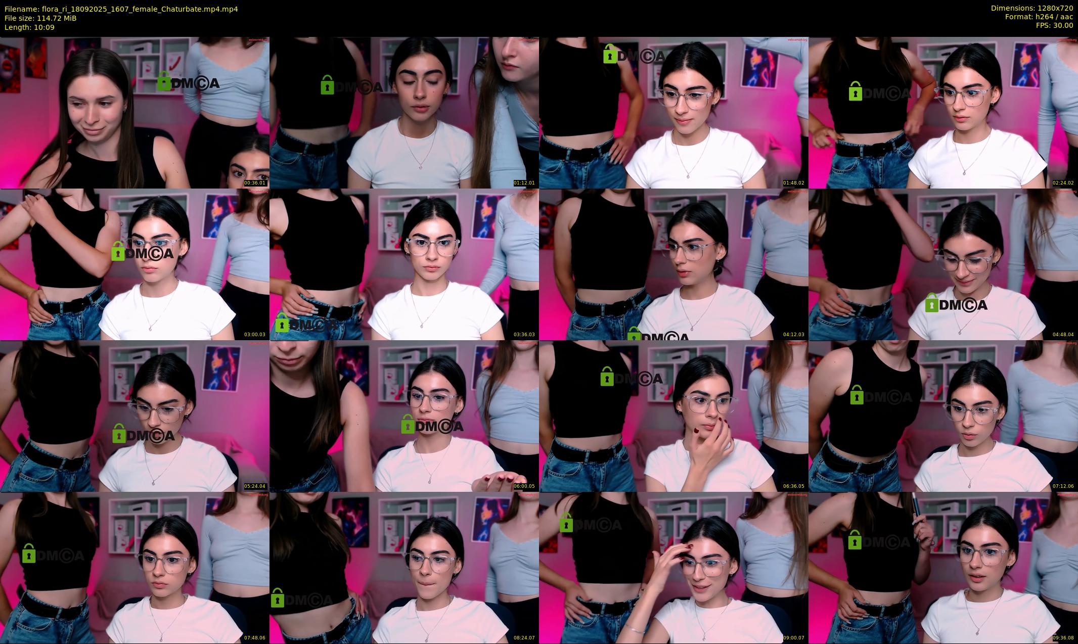 flora_ri — 11 minute Chaturbate female cam show recording, 720p, Sep 18, 2025