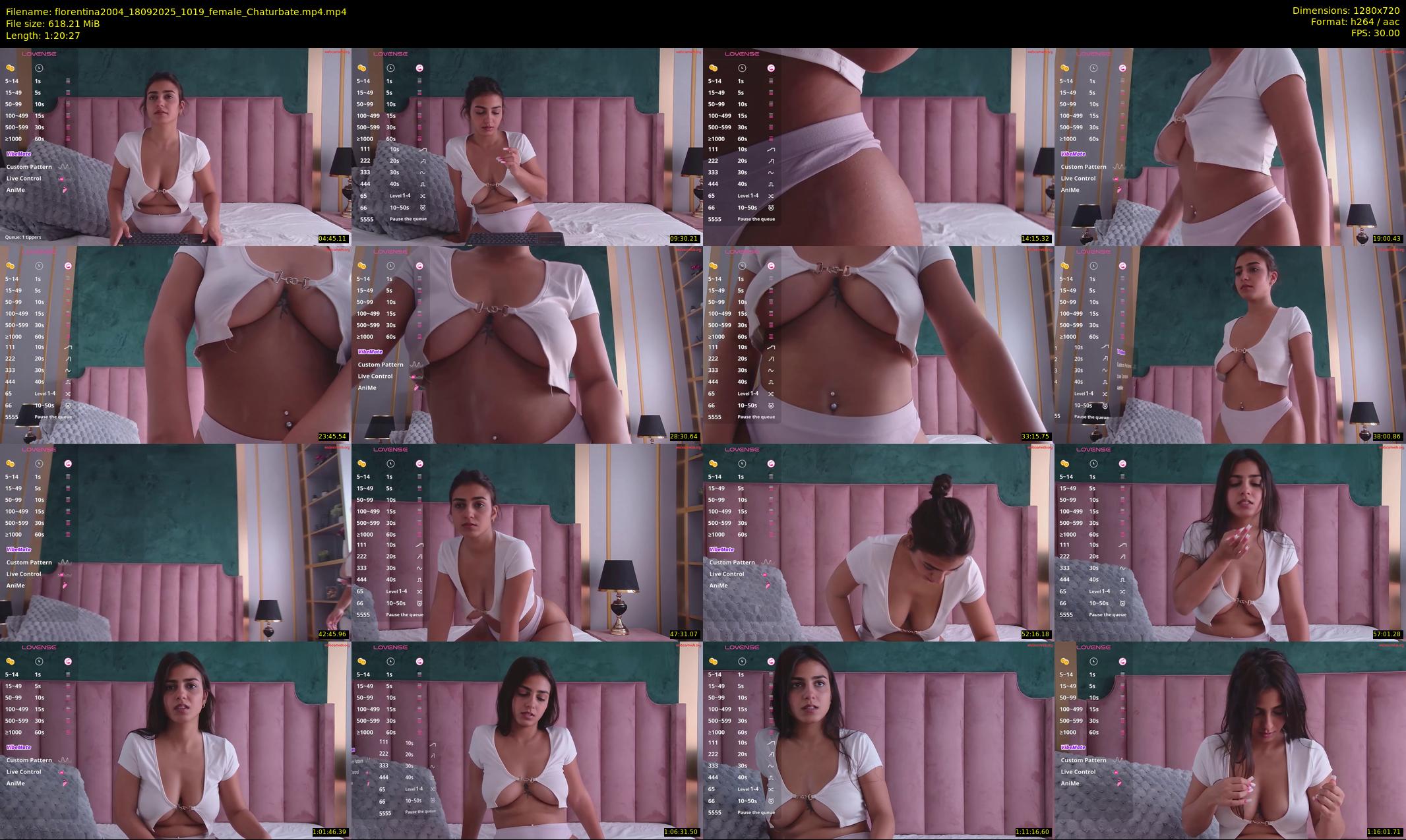 florentina2004 — 81 minute Chaturbate female cam show recording, 720p, Sep 18, 2025