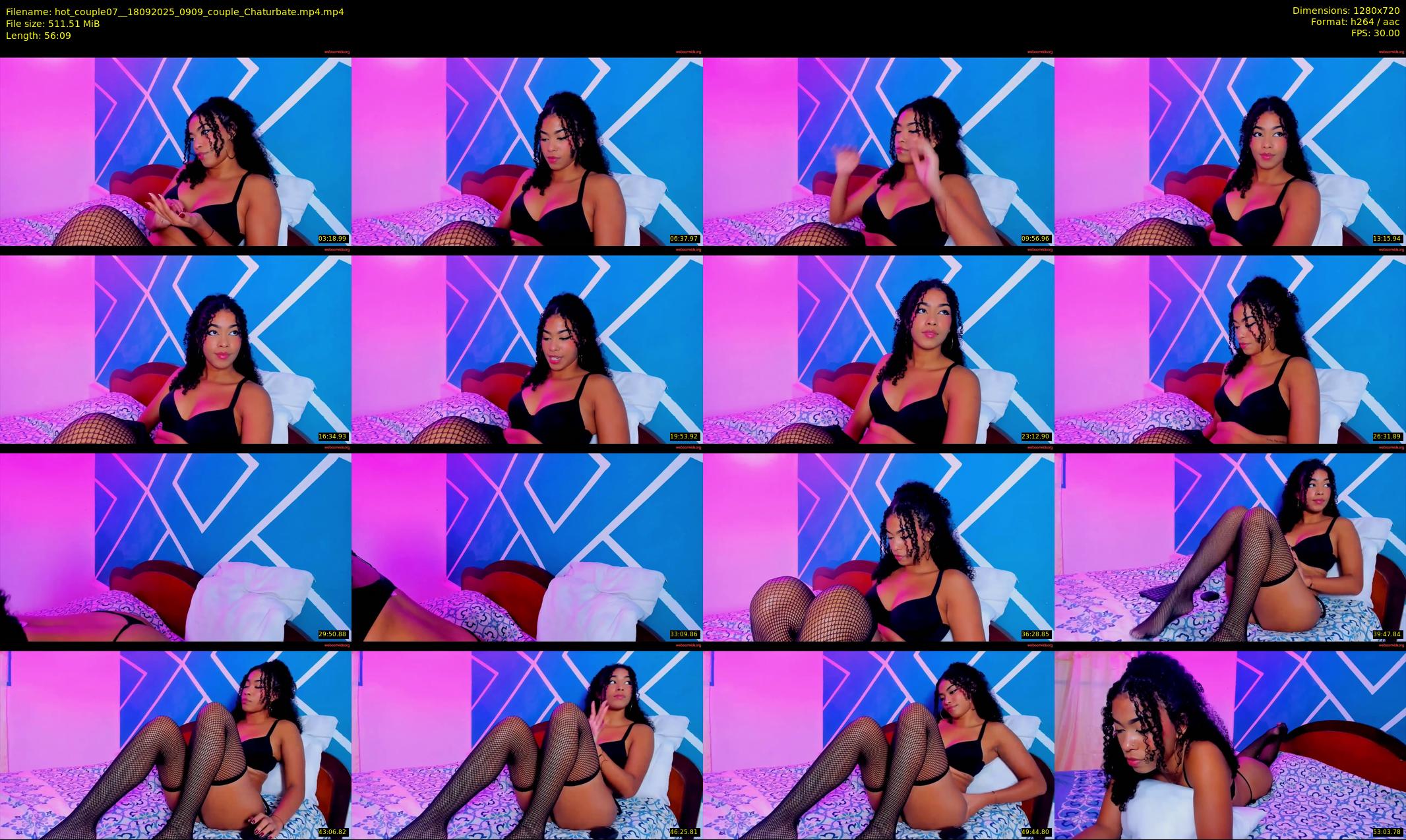 hot_couple07_ — 57 minute Chaturbate couple cam show recording, 720p, Sep 18, 2025