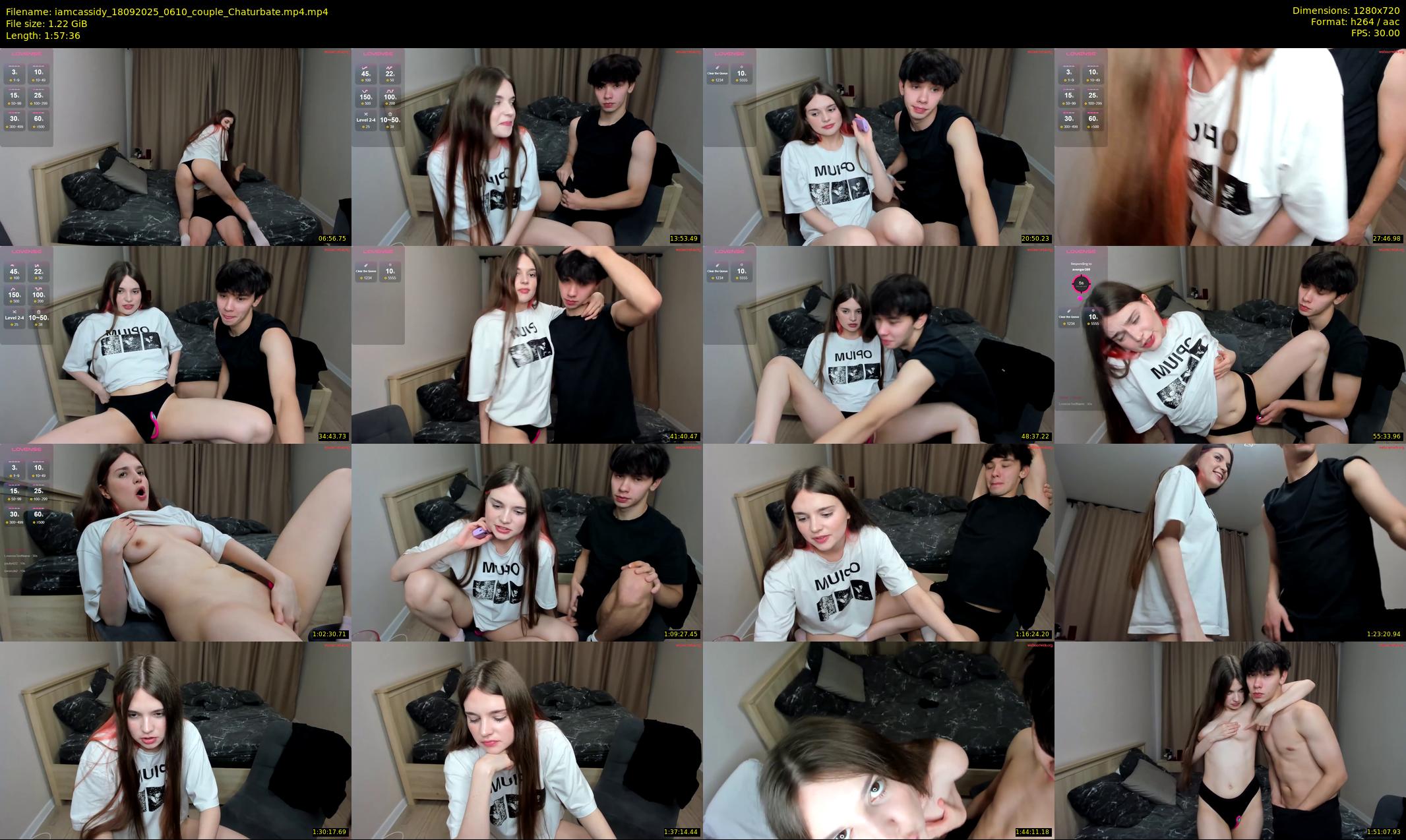 iamcassidy — 118 minute Chaturbate female cam show recording, 720p, Sep 18, 2025