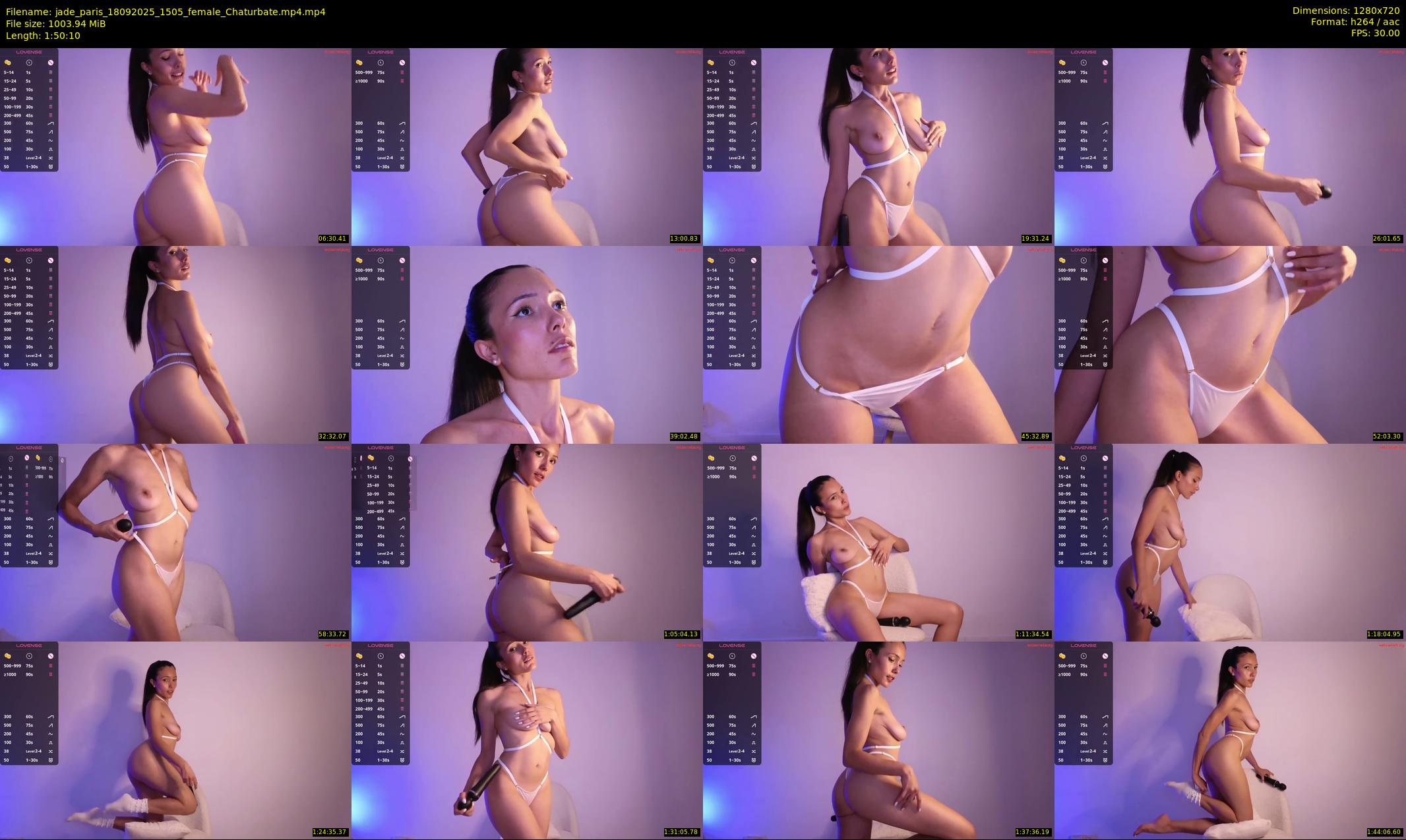 jade_paris — 111 minute Chaturbate female cam show recording, 720p, Sep 18, 2025