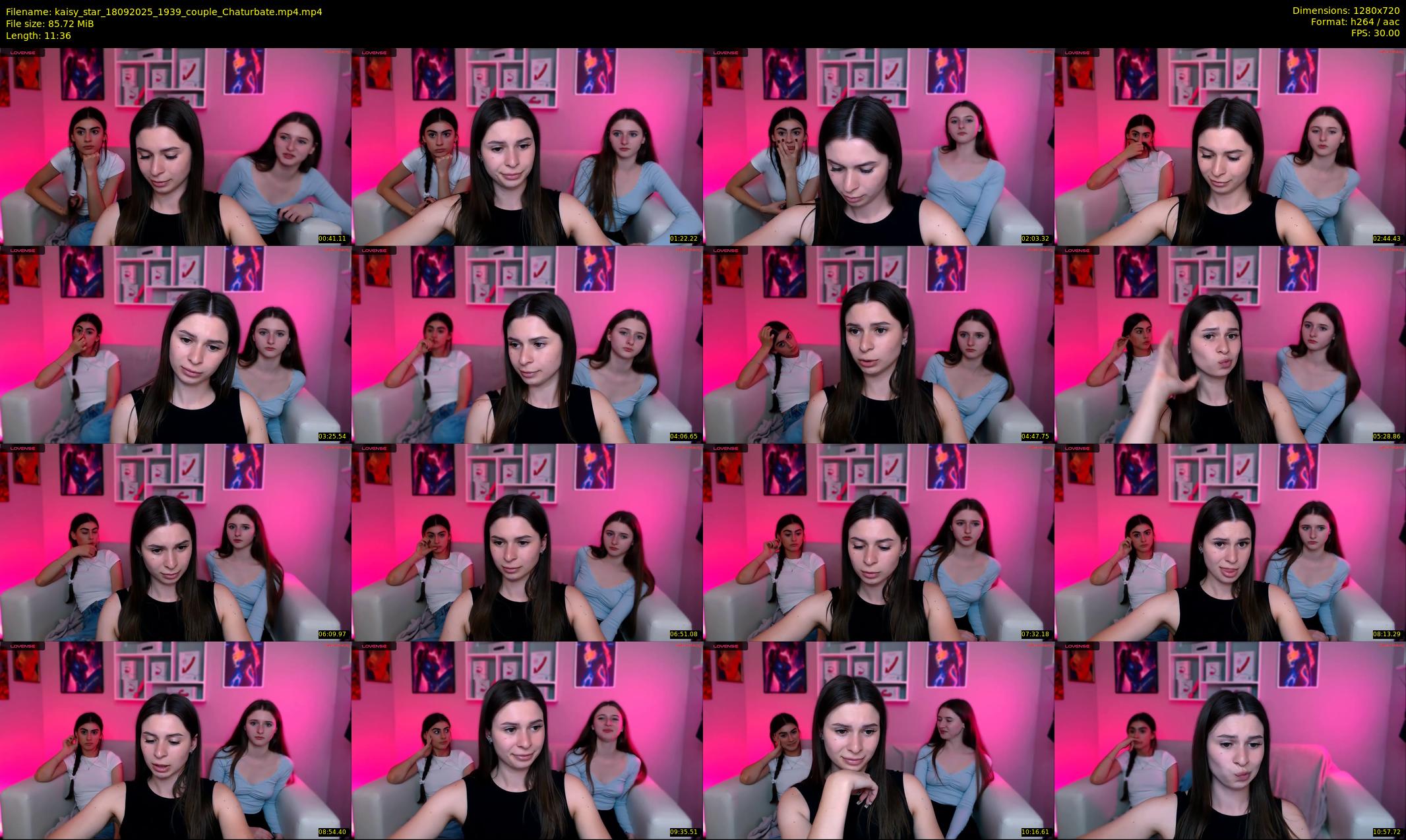 kaisy_star — 12 minute Chaturbate female cam show recording, 720p, Sep 18, 2025