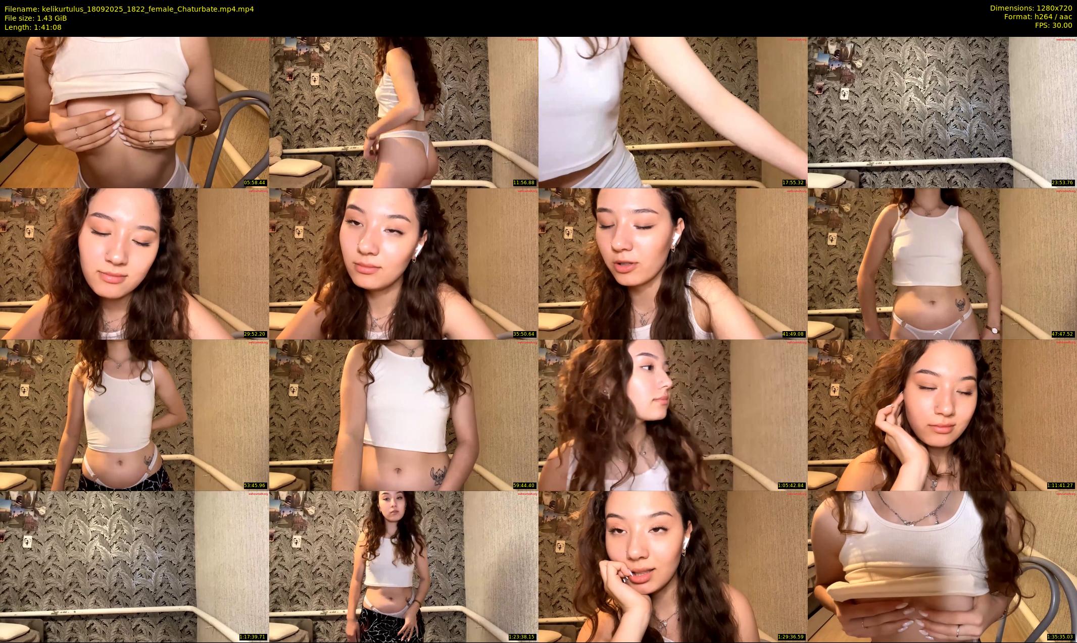 kelikurtulus — 102 minute Chaturbate female cam show recording, 720p, Sep 18, 2025
