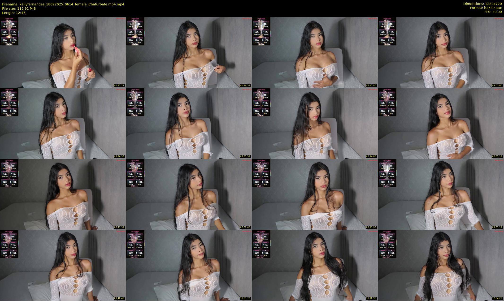 kellyfernandes — 13 minute Chaturbate female cam show recording, 720p, Sep 18, 2025