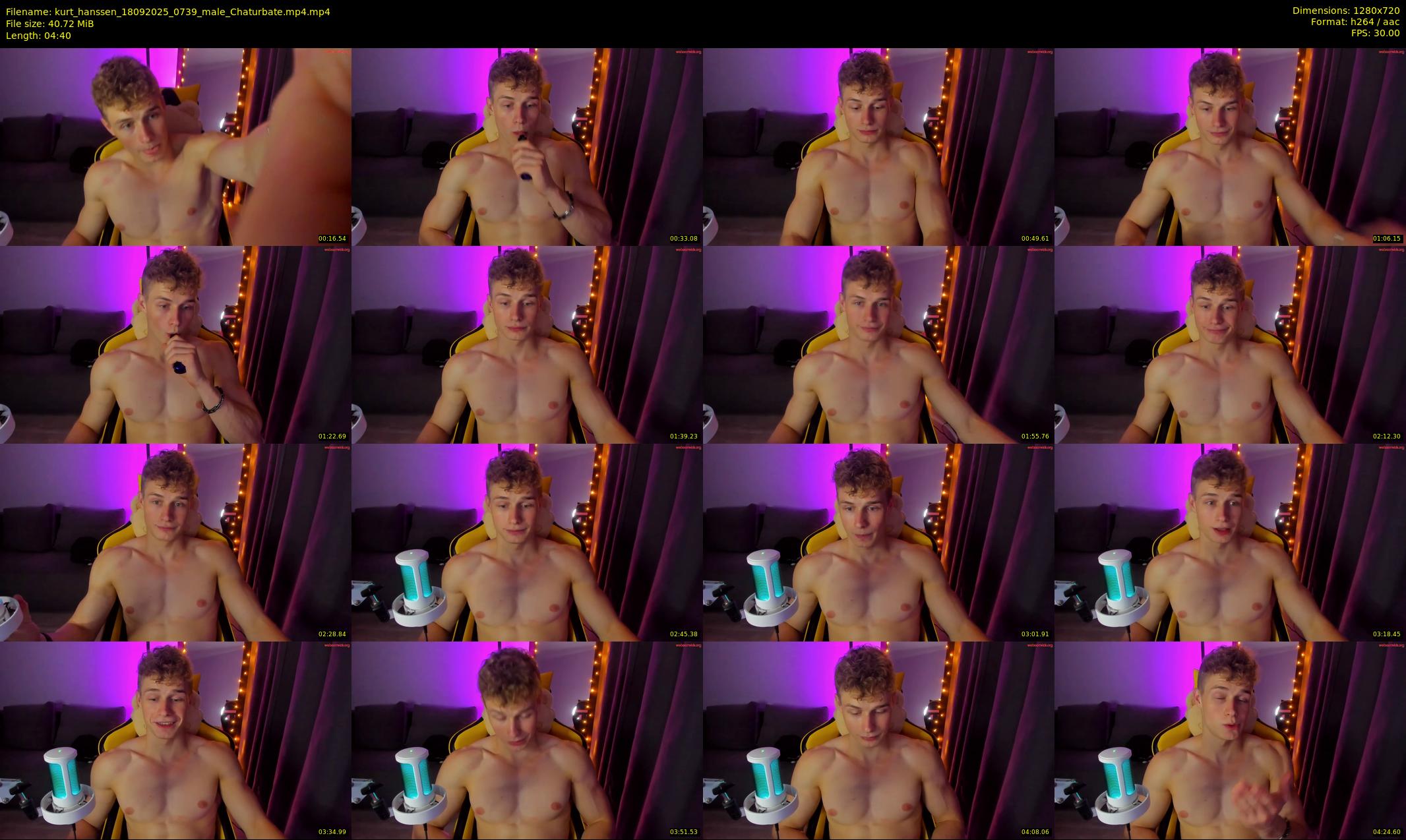 kurt_hanssen — 5 minute Chaturbate male cam show recording, 720p, Sep 18, 2025