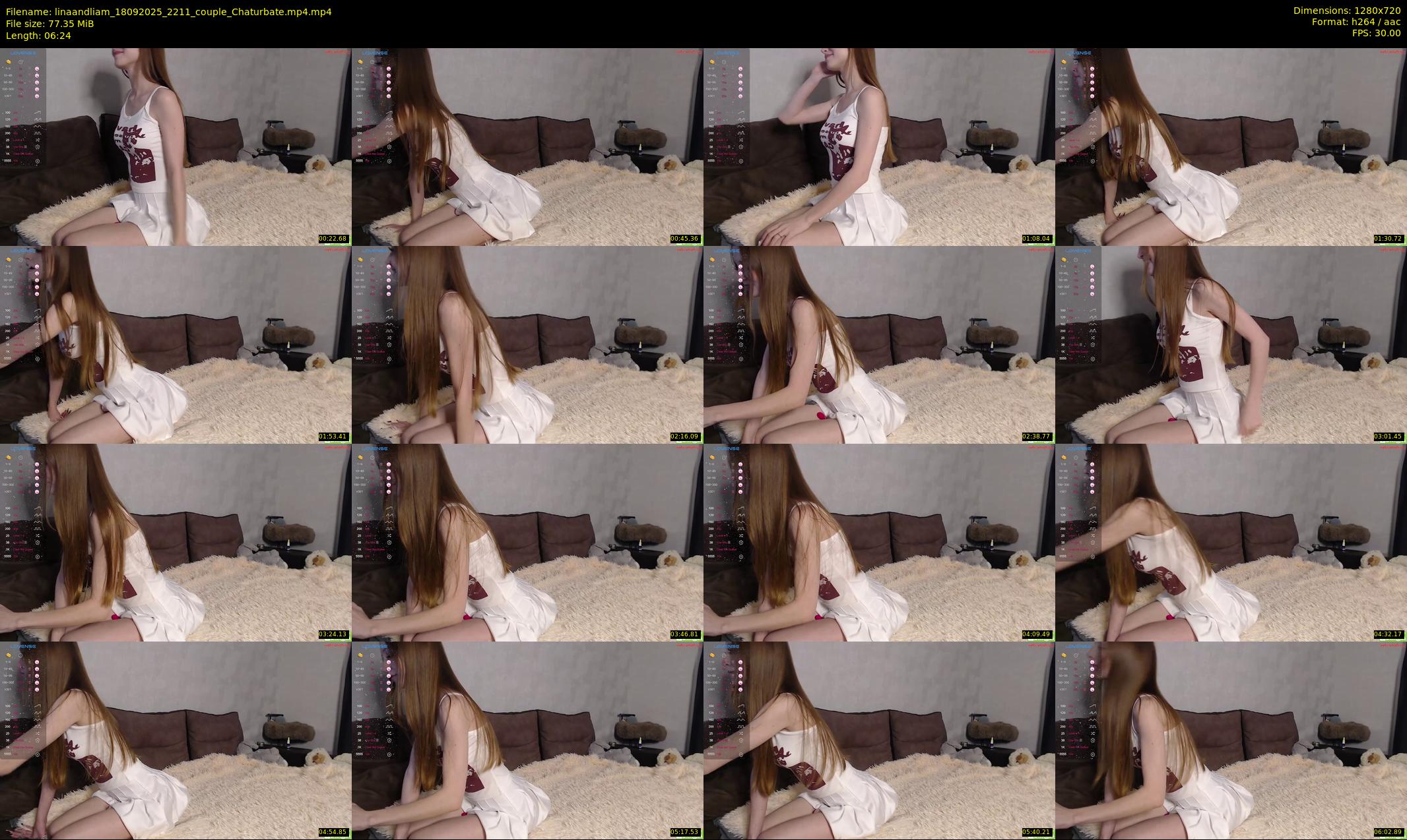 linaandliam — 7 minute Chaturbate couple cam show recording, 720p, Sep 18, 2025