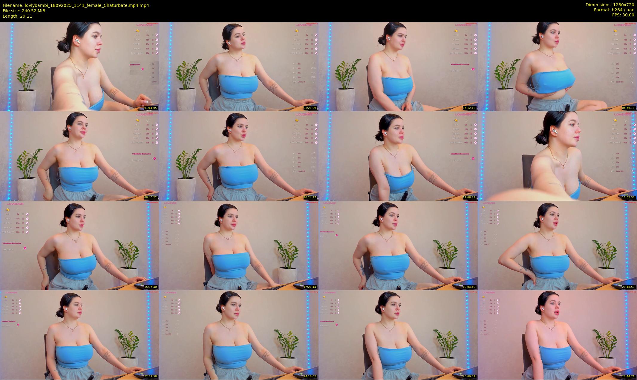lovlybambi — 30 minute Chaturbate female cam show recording, 720p, Sep 18, 2025