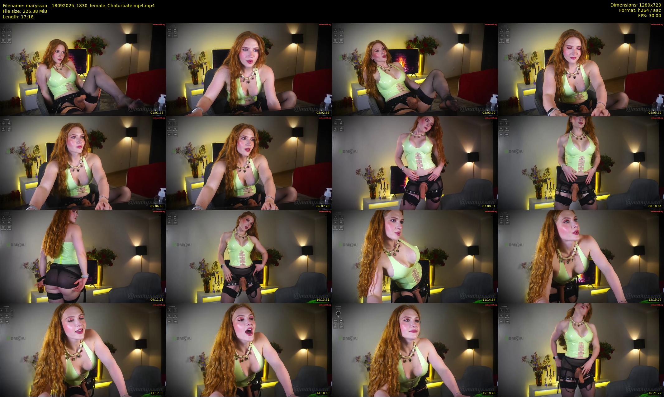 maryssaa_ — 18 minute Chaturbate female cam show recording, 720p, Sep 18, 2025