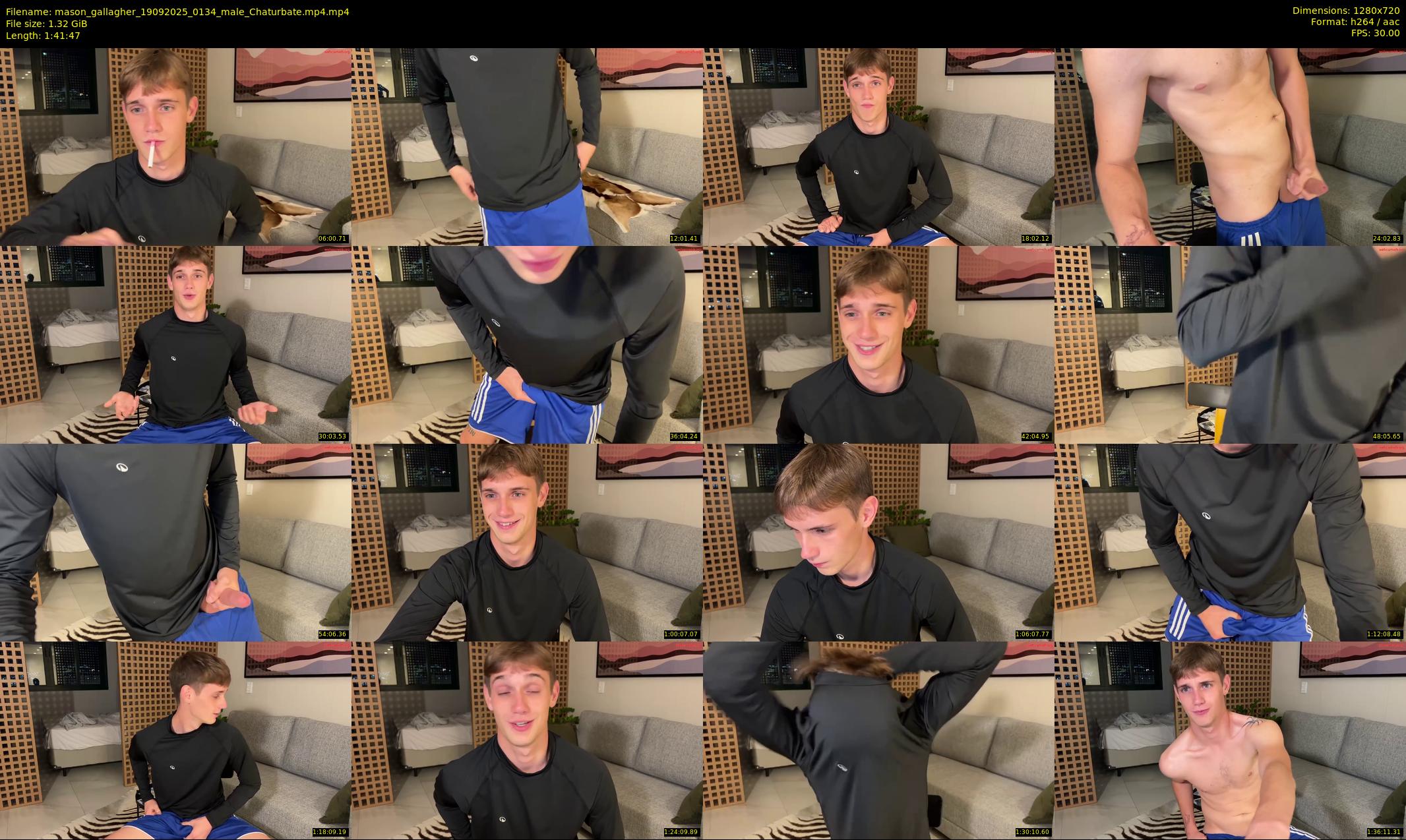 mason_gallagher — 102 minute Chaturbate male cam show recording, 720p, Sep 19, 2025