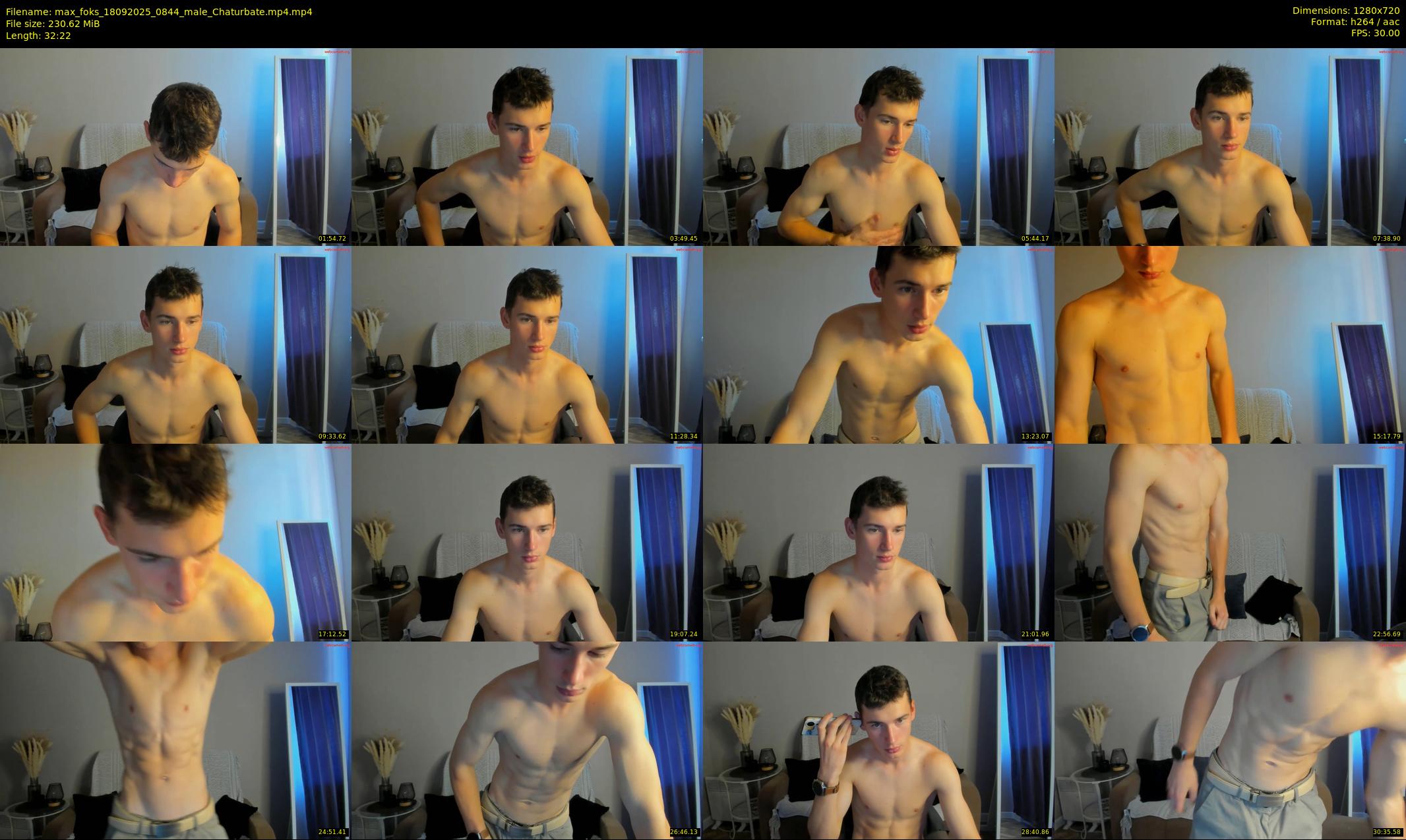 max_foks — 33 minute Chaturbate male cam show recording, 720p, Sep 18, 2025