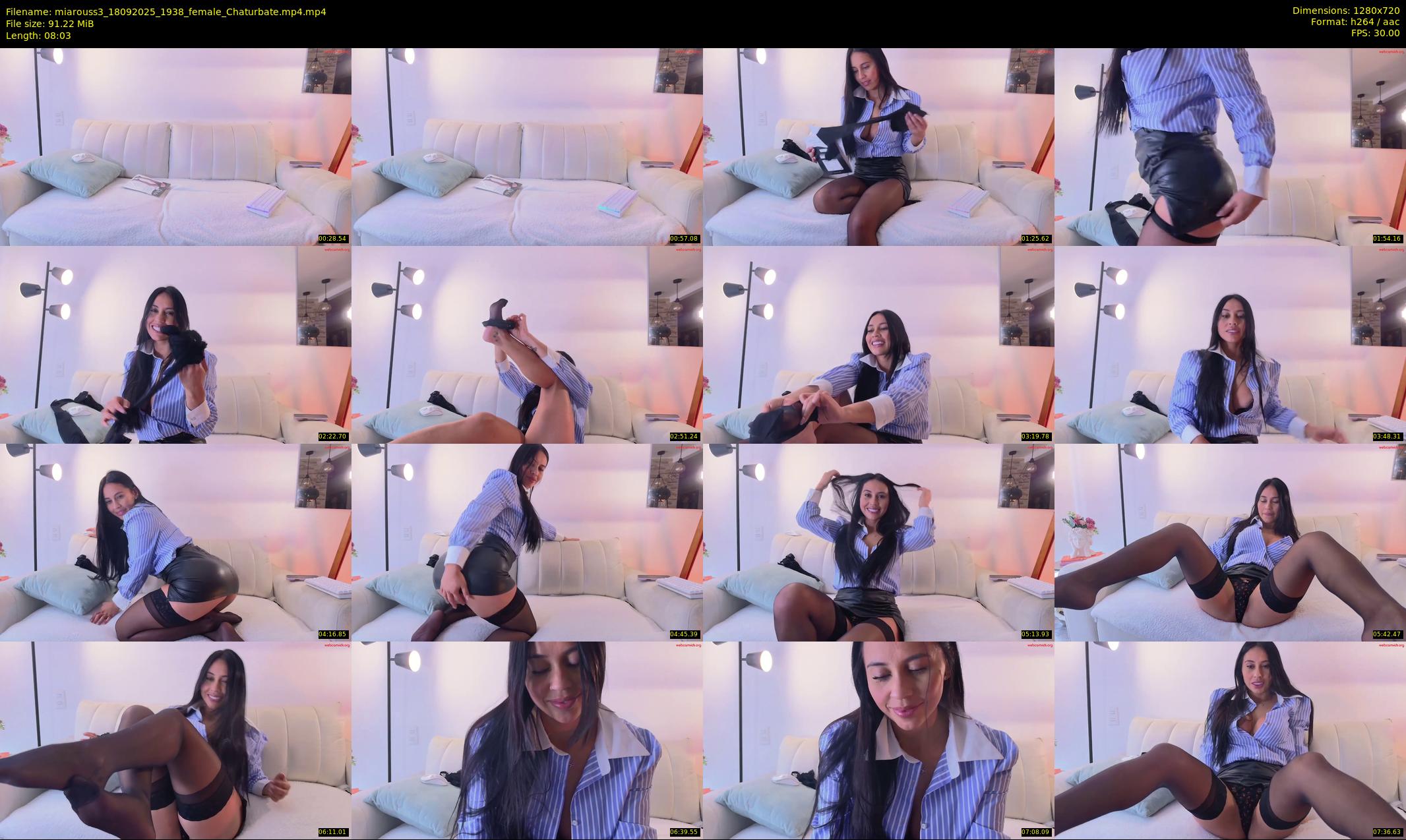 miarouss3 — 9 minute Chaturbate female cam show recording, 720p, Sep 18, 2025
