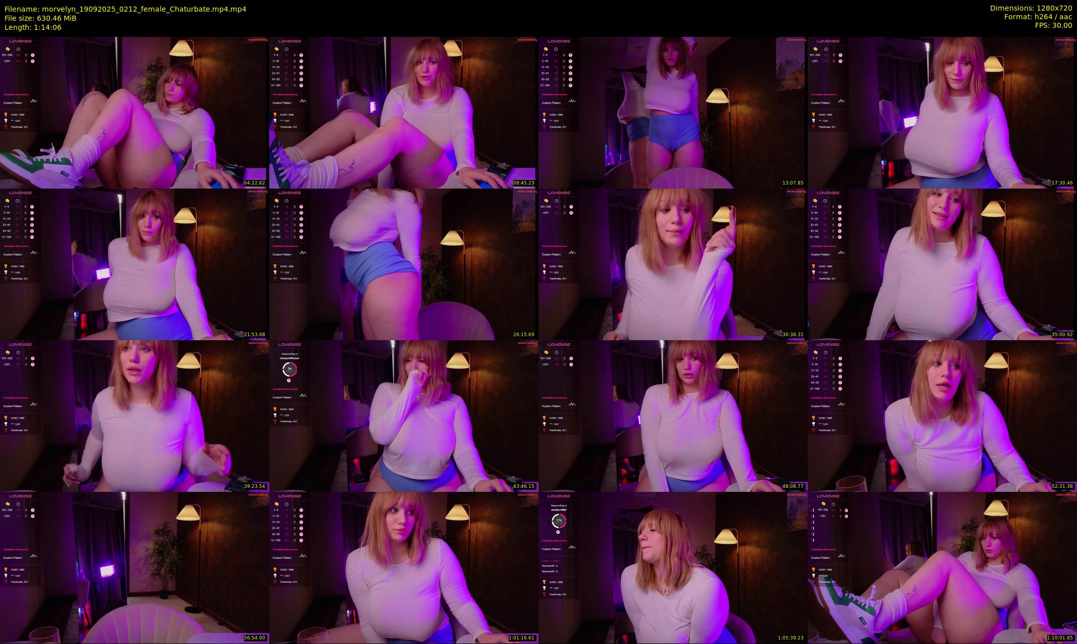 morvelyn — 75 minute Chaturbate female cam show recording, 720p, Sep 19, 2025