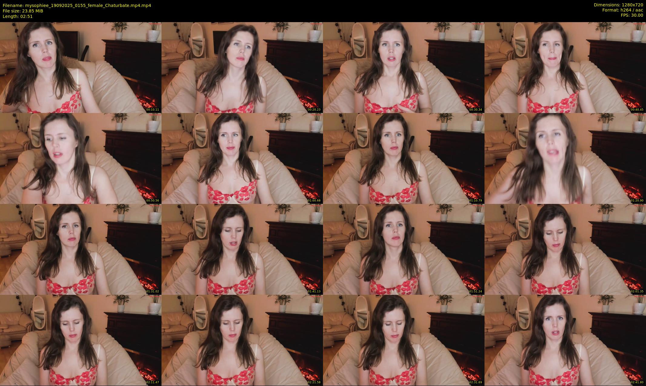 mysophiee — 3 minute Chaturbate female cam show recording, 720p, Sep 19, 2025