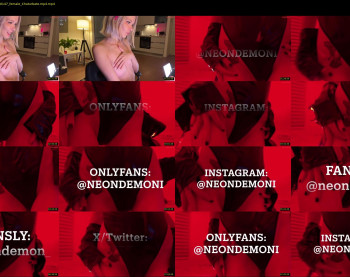 neondemon_ — 9 minute Chaturbate female cam show recording, 720p, Sep 19, 2025