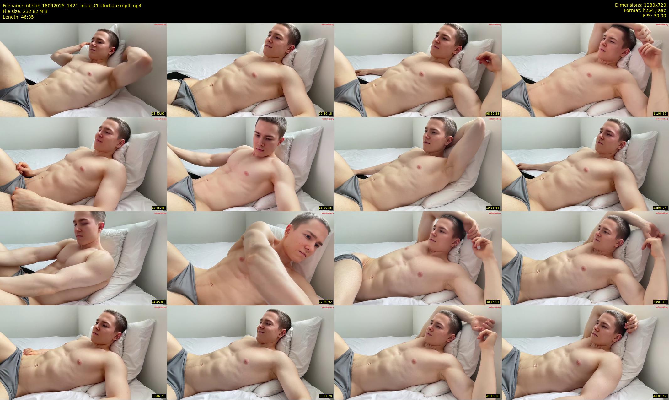 nfeibk — 47 minute Chaturbate male cam show recording, 720p, Sep 18, 2025