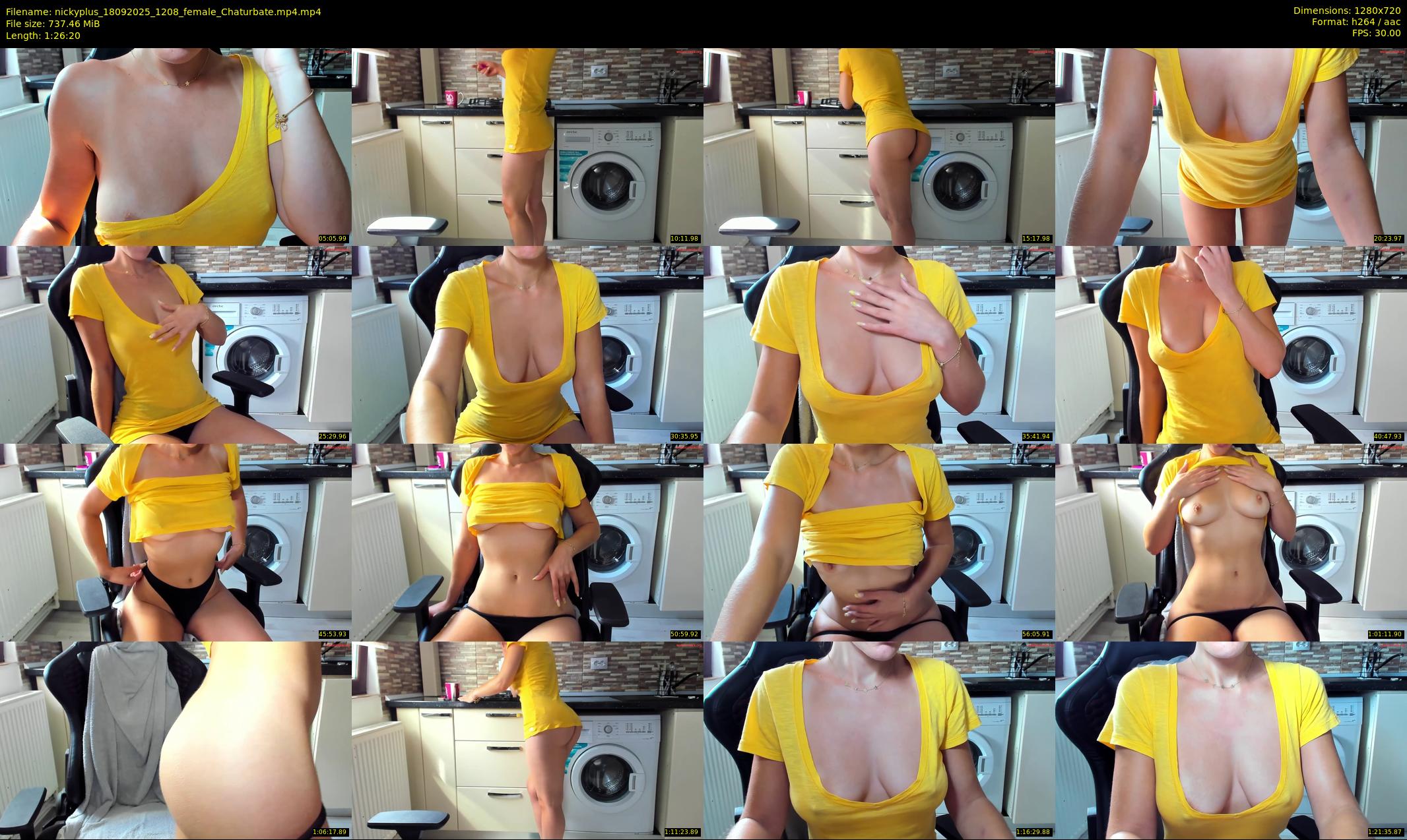 nickyplus — 87 minute Chaturbate couple cam show recording, 720p, Sep 18, 2025