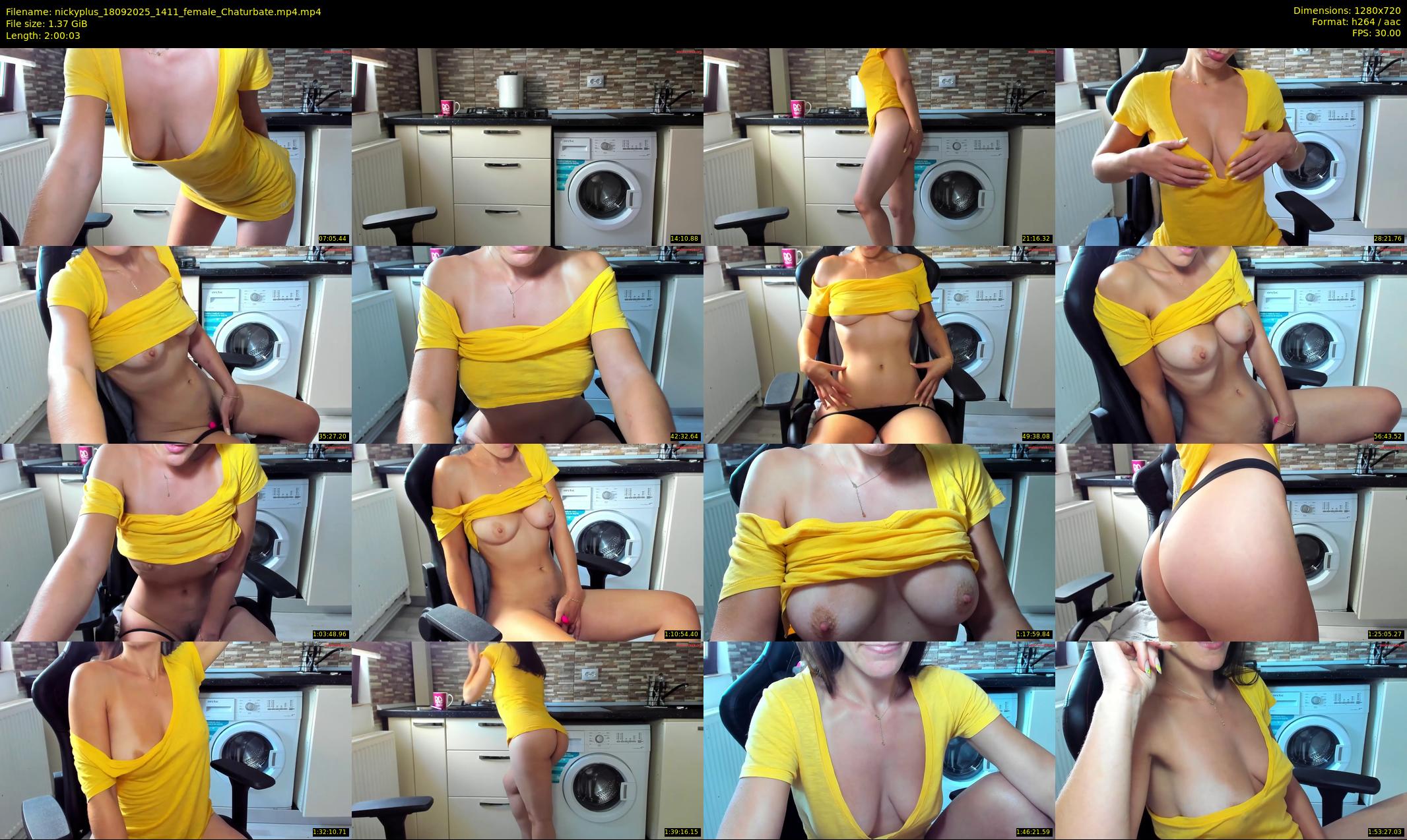 nickyplus — 121 minute Chaturbate couple cam show recording, 720p, Sep 18, 2025