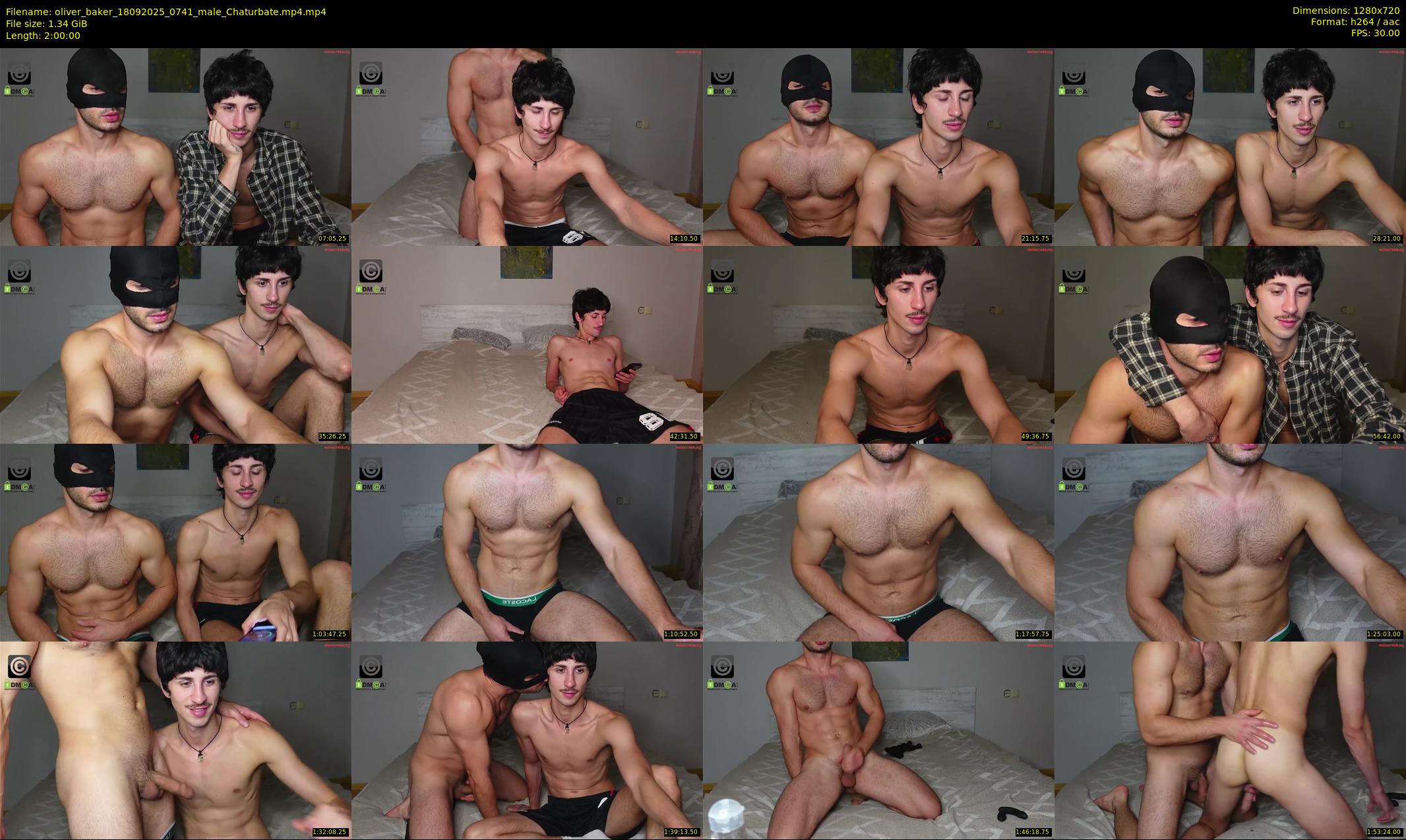 oliver_baker — 120 minute Chaturbate male cam show recording, 720p, Sep 18, 2025
