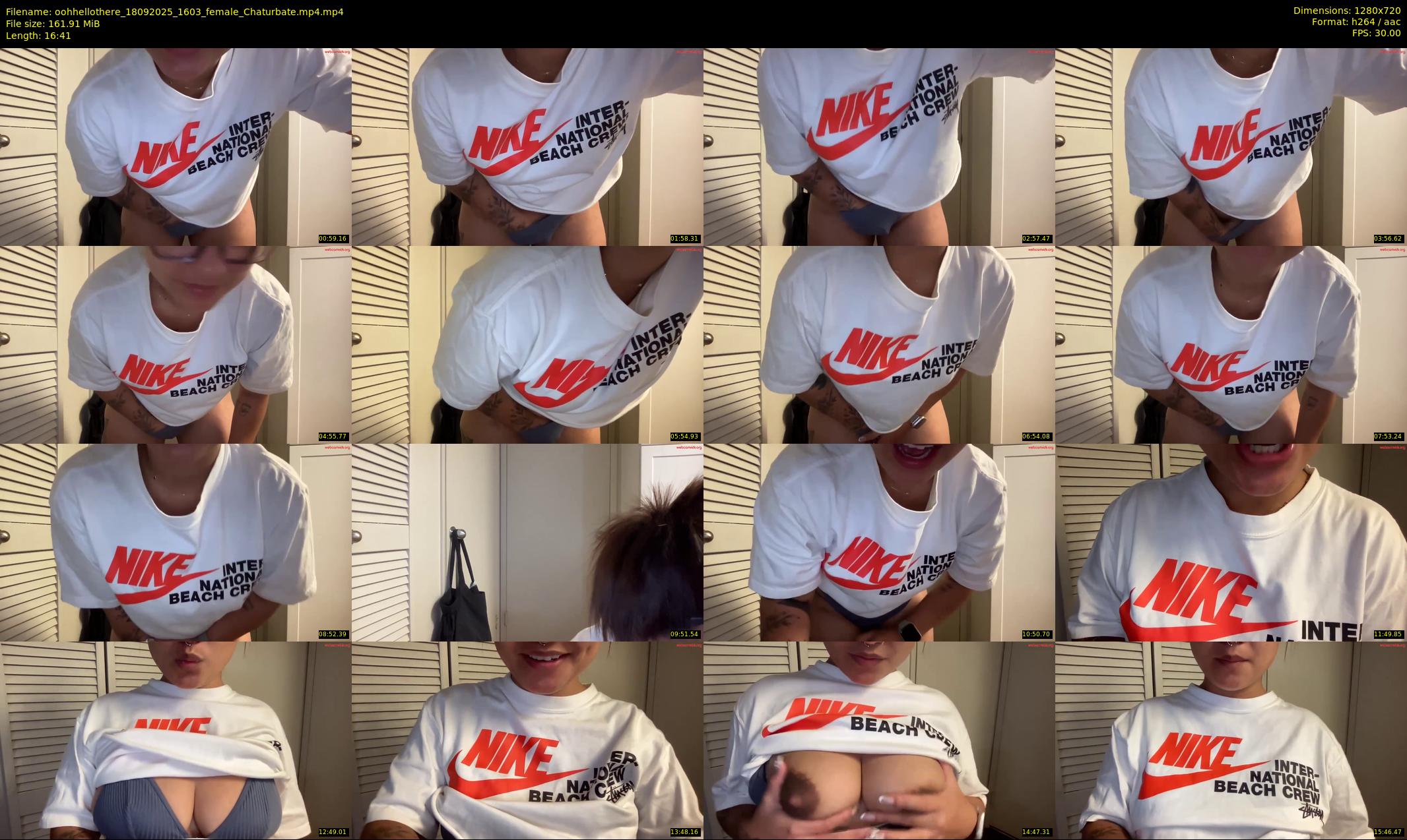 oohhellothere — 17 minute Chaturbate female cam show recording, 720p, Sep 18, 2025