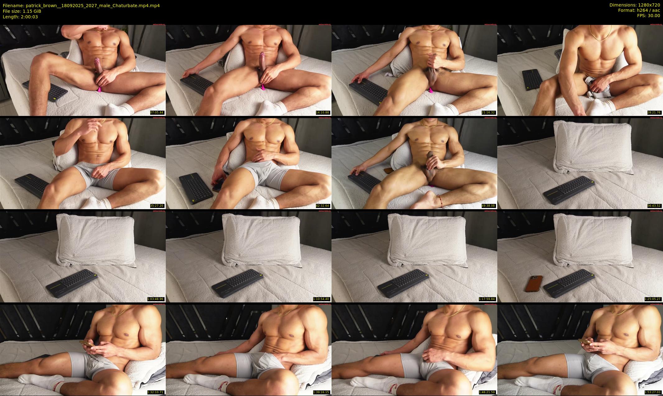 patrick_brown_ — 121 minute Chaturbate male cam show recording, 720p, Sep 18, 2025