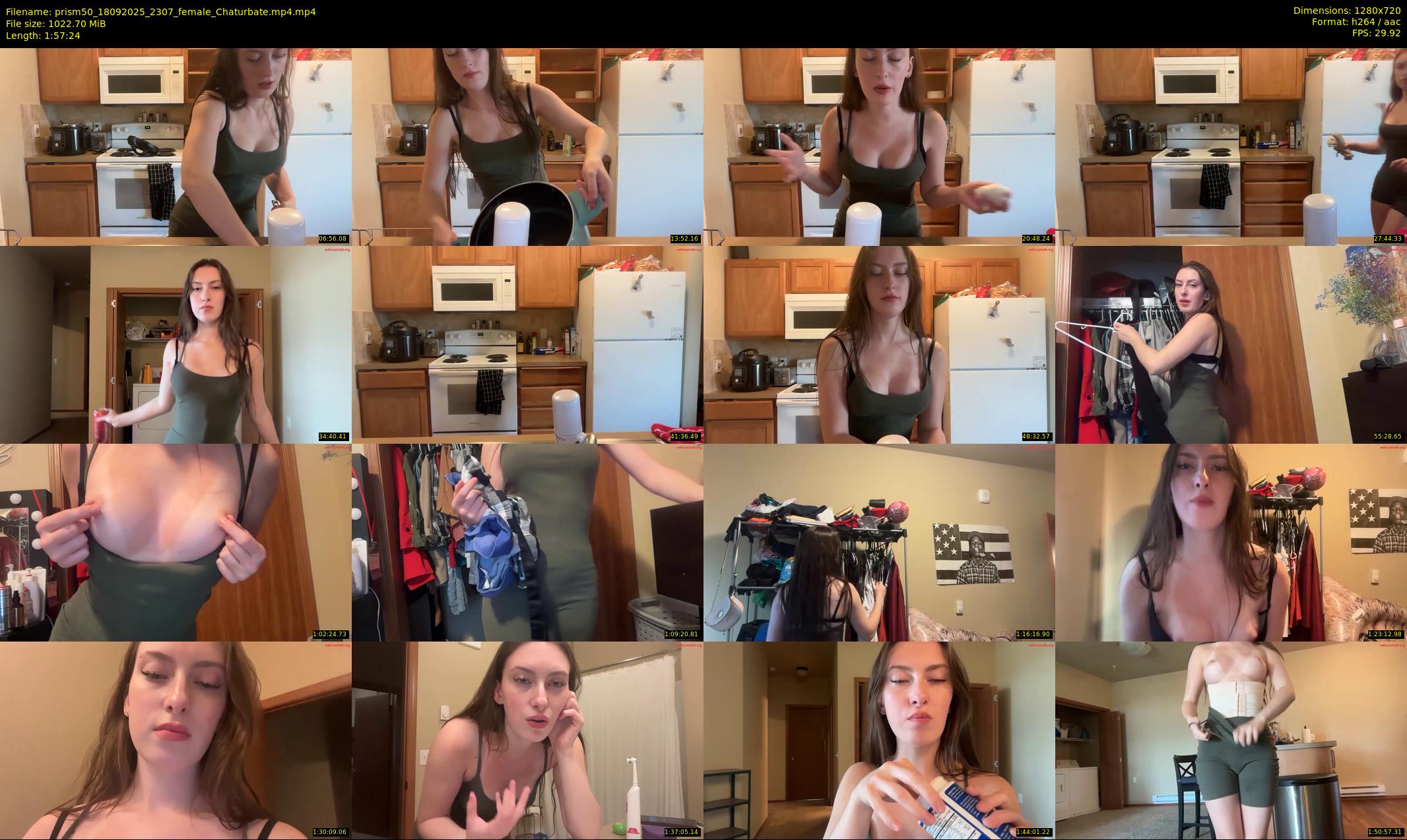 prism50 — 118 minute Chaturbate female cam show recording, 720p, Sep 18, 2025