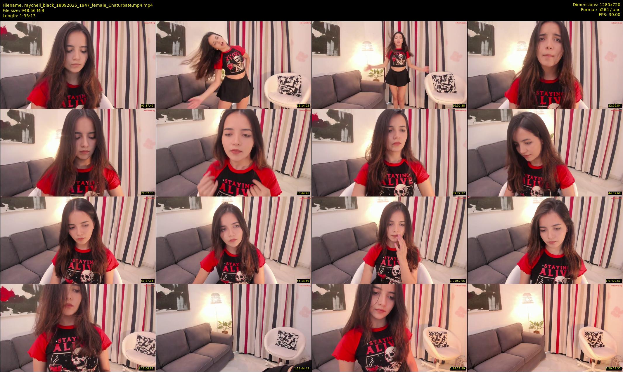raychell_black — 96 minute Chaturbate female cam show recording, 720p, Sep 18, 2025
