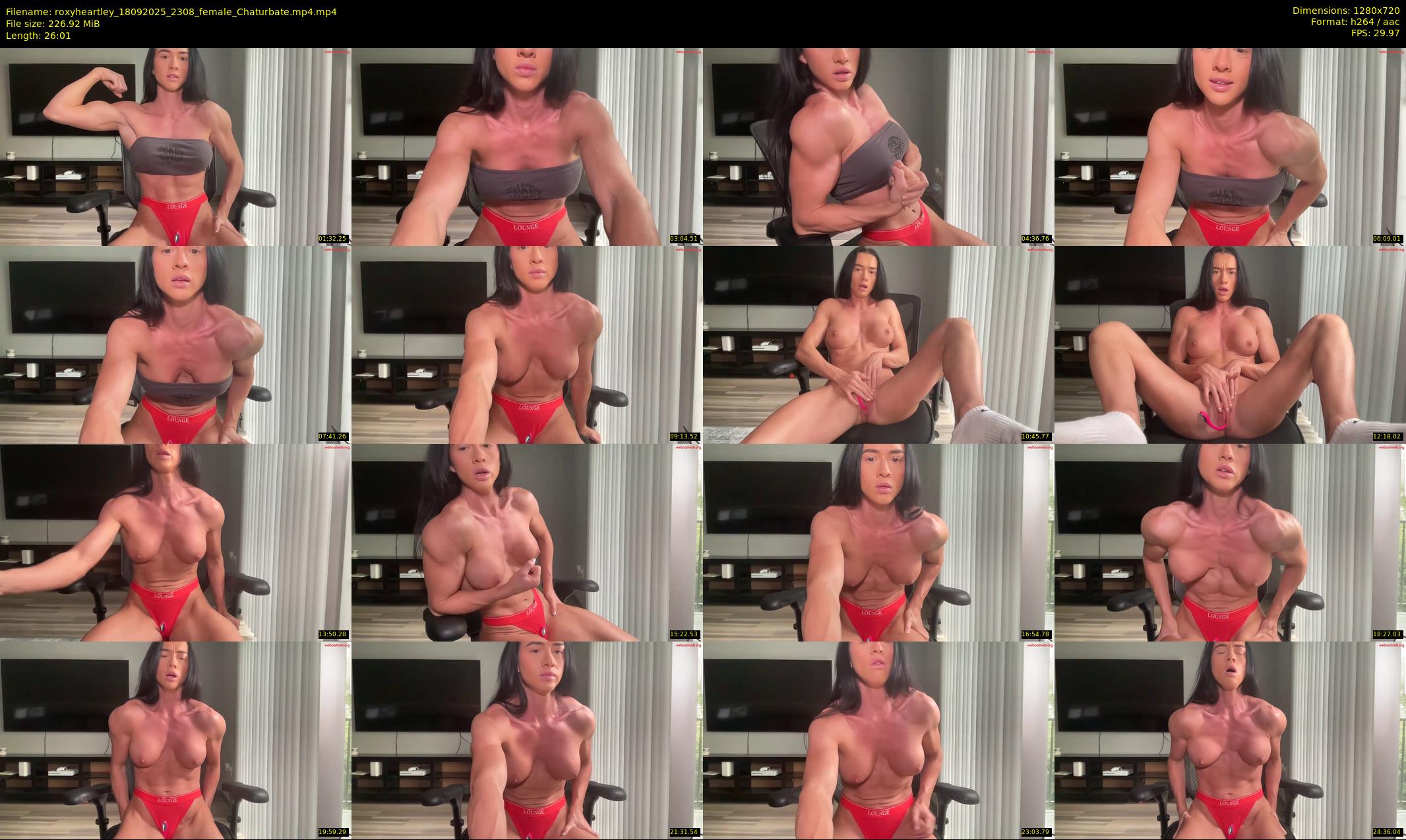 roxyheartley — 27 minute Chaturbate female cam show recording, 720p, Sep 18, 2025