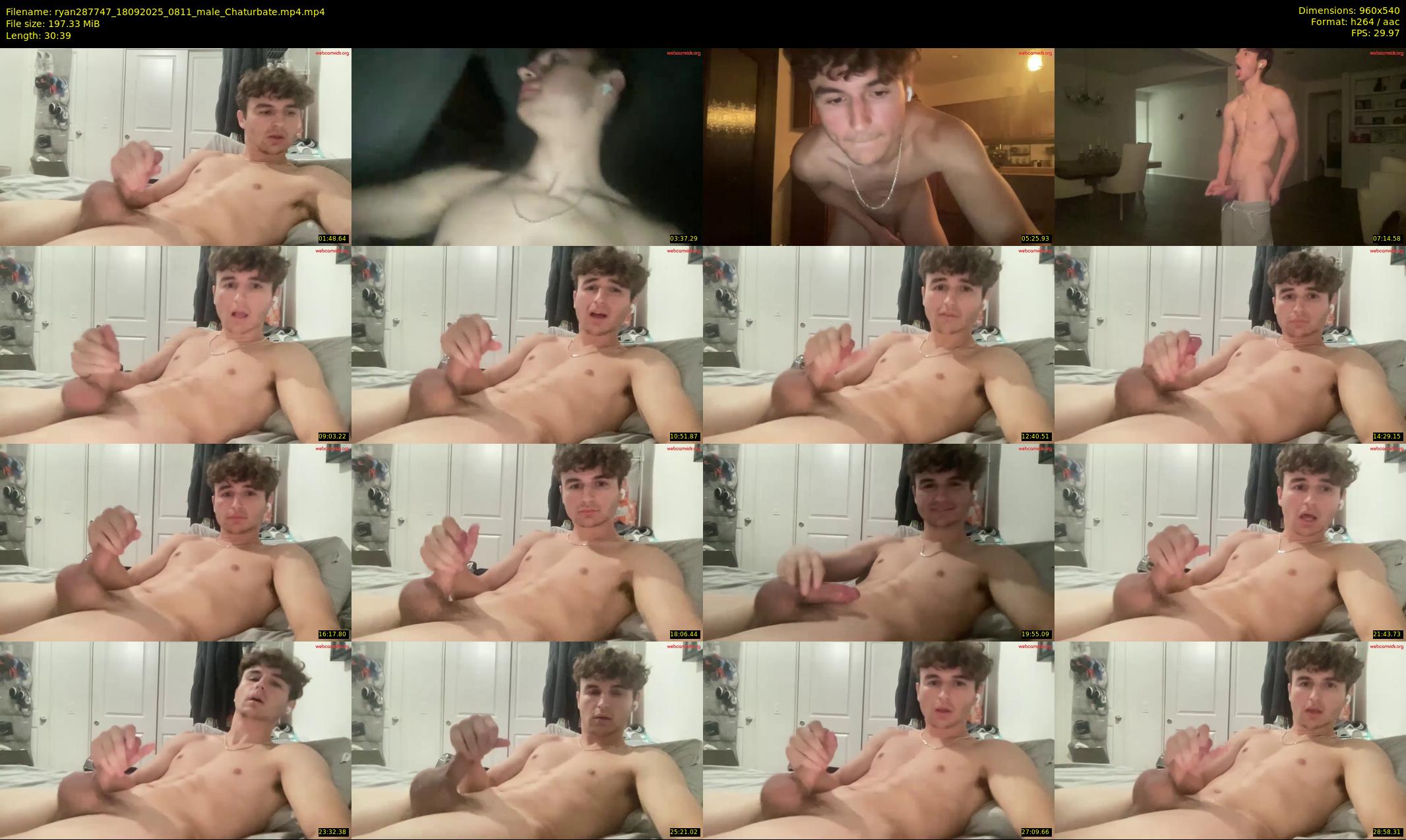 ryan287747 — 31 minute Chaturbate male cam show recording, 480p, Sep 18, 2025