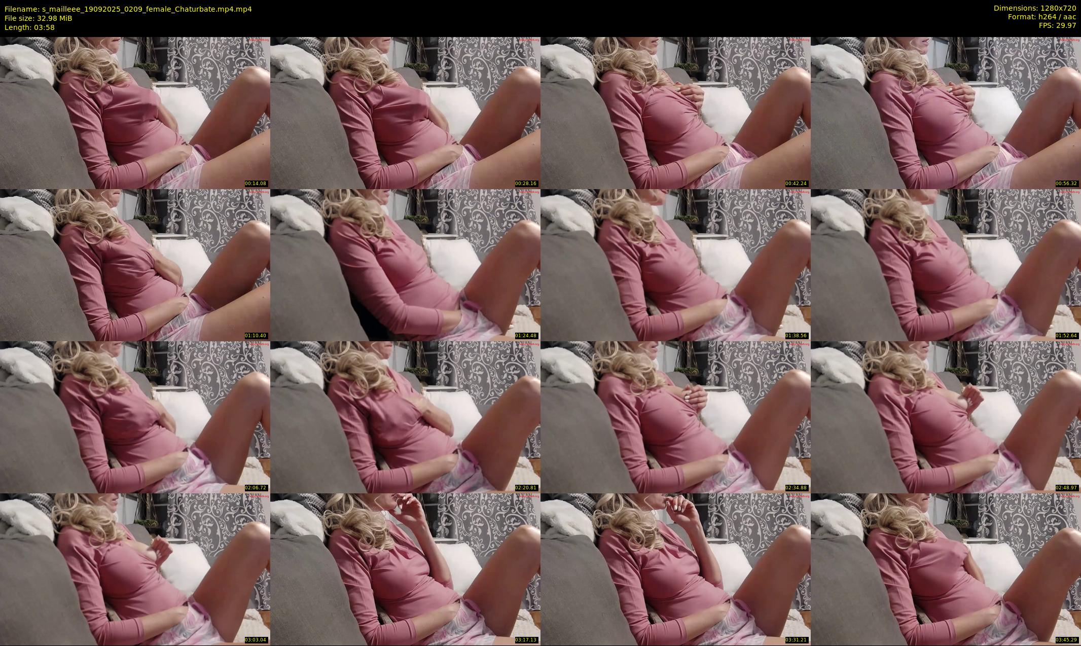 s_mailleee — 4 minute Chaturbate female cam show recording, 720p, Sep 19, 2025