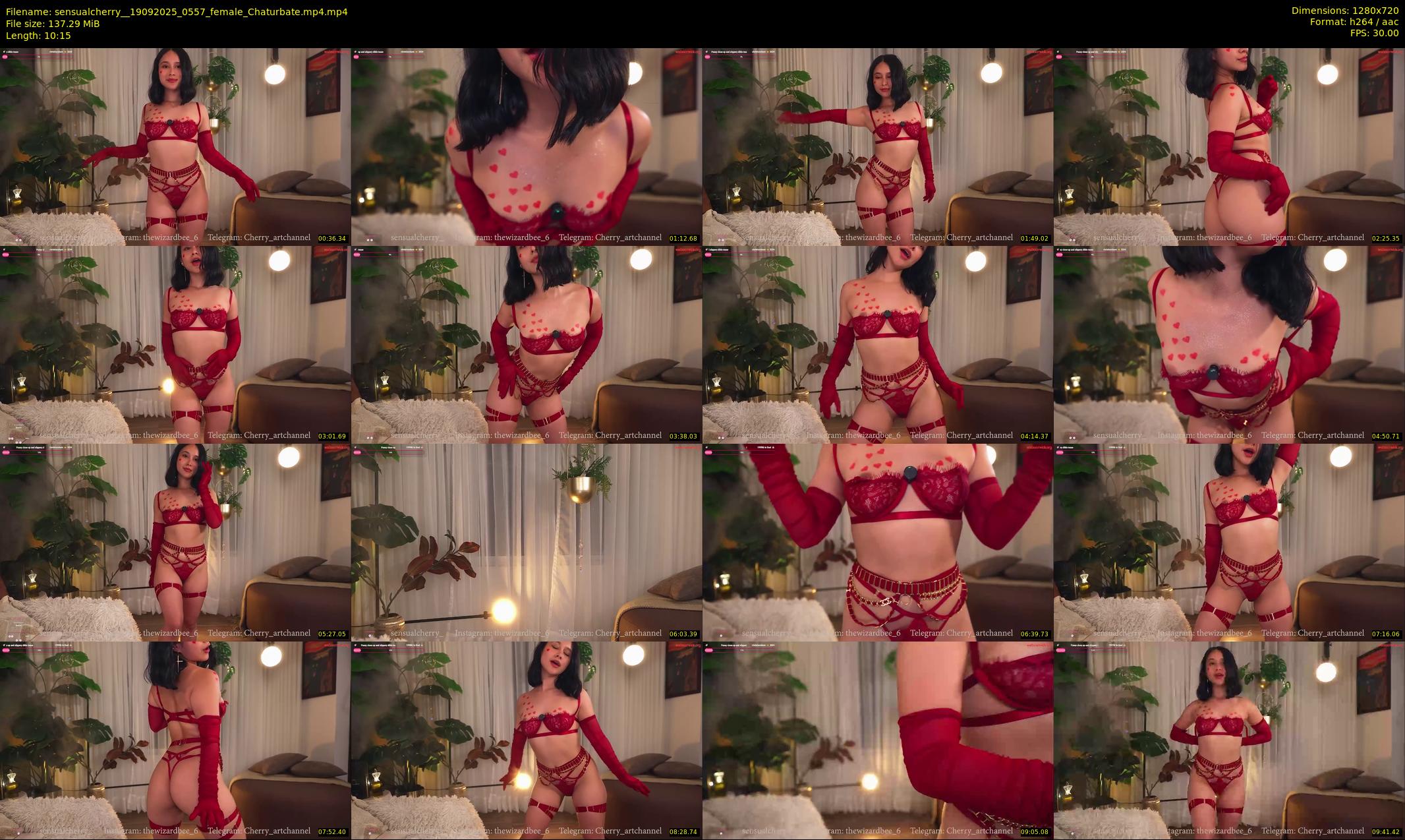 sensualcherry_ — 11 minute Chaturbate female cam show recording, 720p, Sep 19, 2025