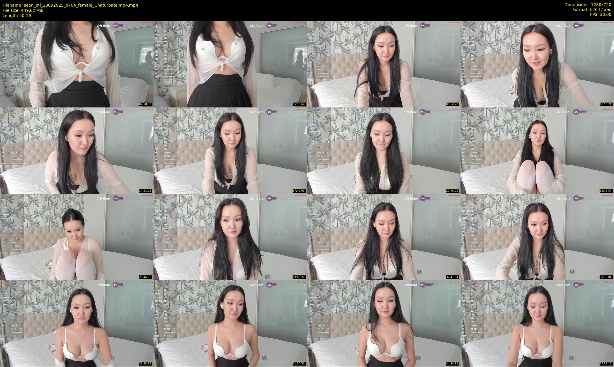 seon_mi — 51 minute Chaturbate female cam show recording, 720p, Sep 18, 2025