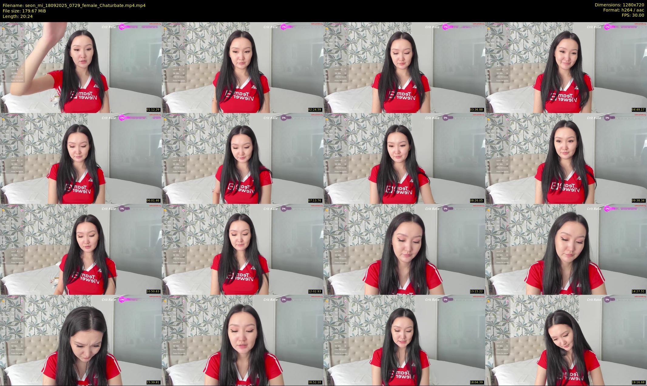 seon_mi — 21 minute Chaturbate female cam show recording, 720p, Sep 18, 2025