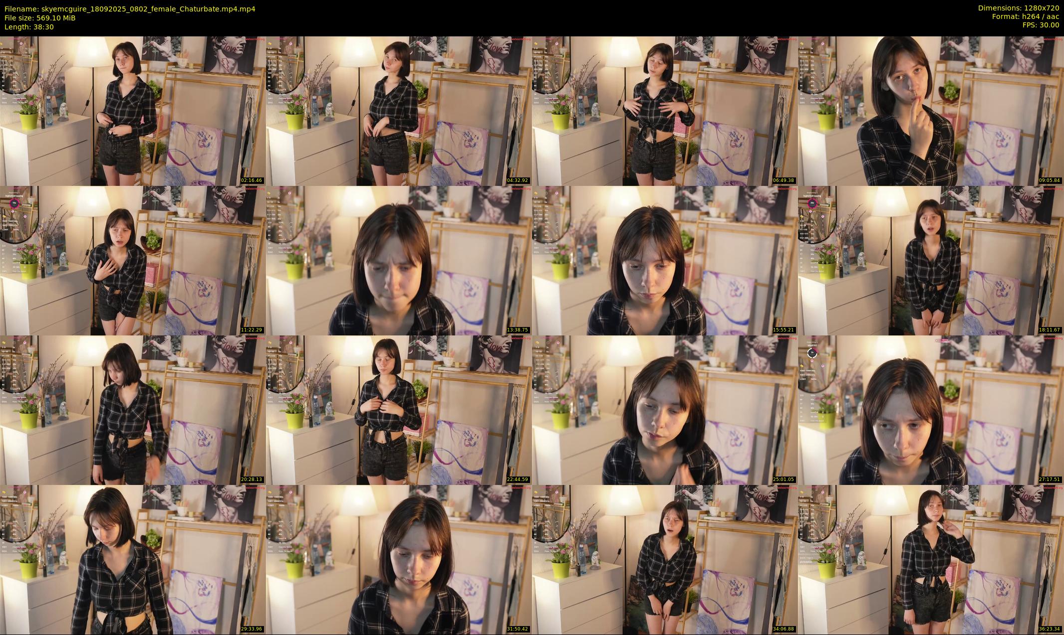 skyemcguire — 39 minute Chaturbate female cam show recording, 720p, Sep 18, 2025