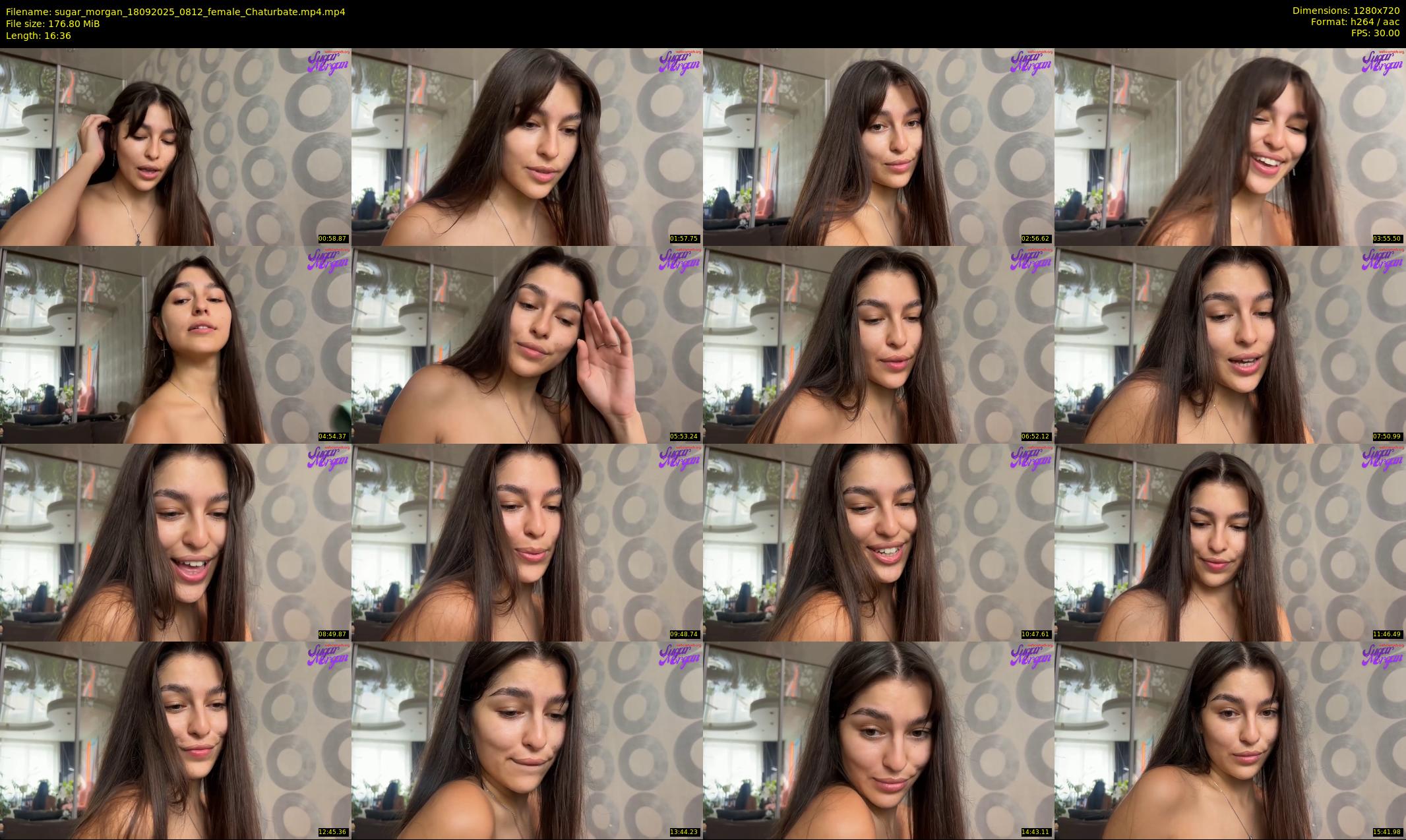 sugar_morgan — 17 minute Chaturbate female cam show recording, 720p, Sep 18, 2025