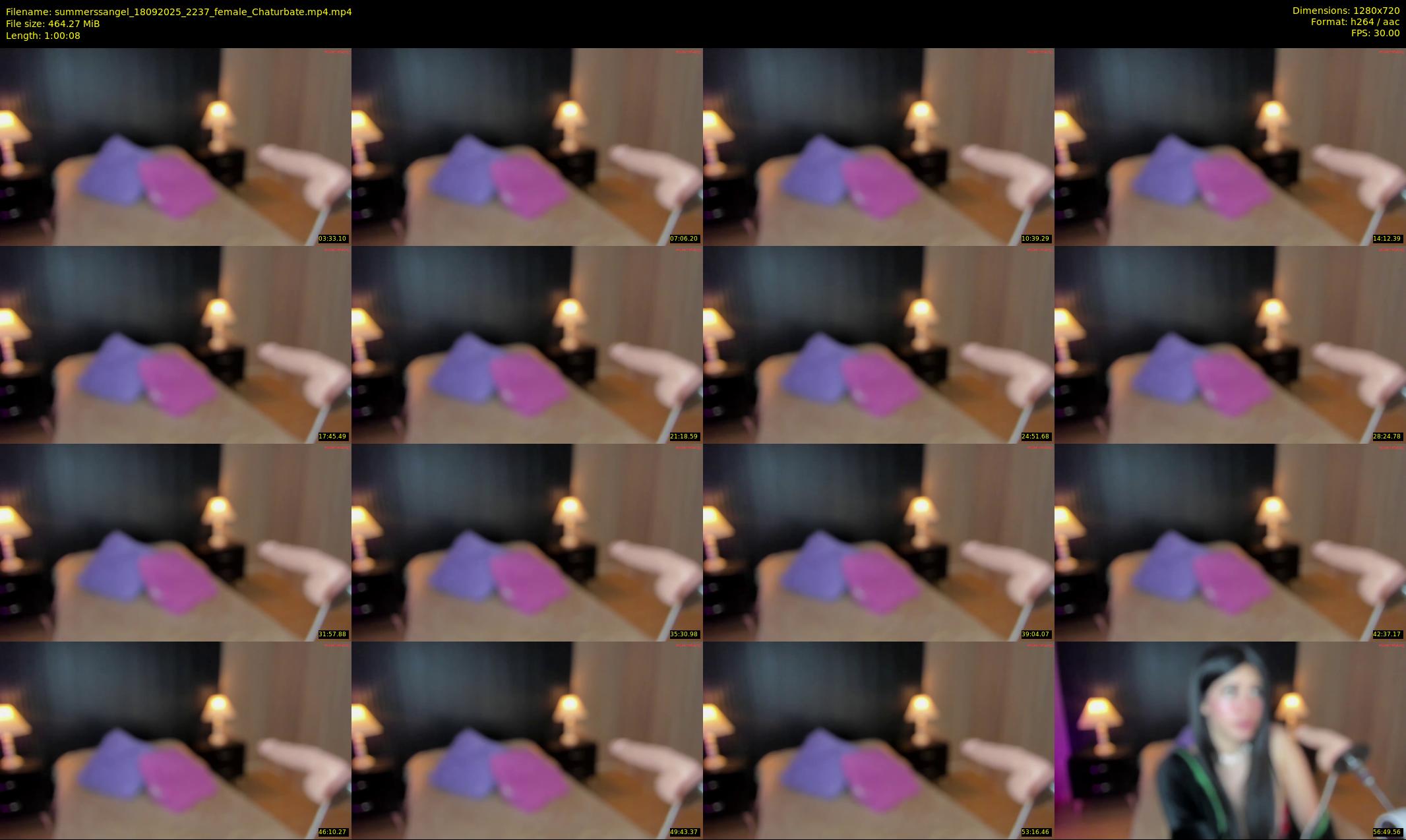 summerssangel — 61 minute Chaturbate female cam show recording, 720p, Sep 18, 2025