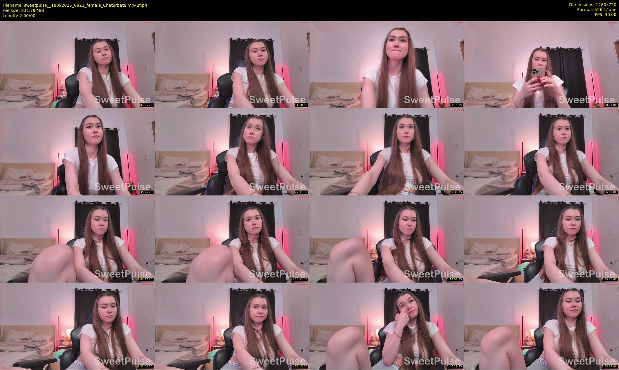 sweetpulse_ — 120 minute Chaturbate female cam show recording, 720p, Sep 18, 2025