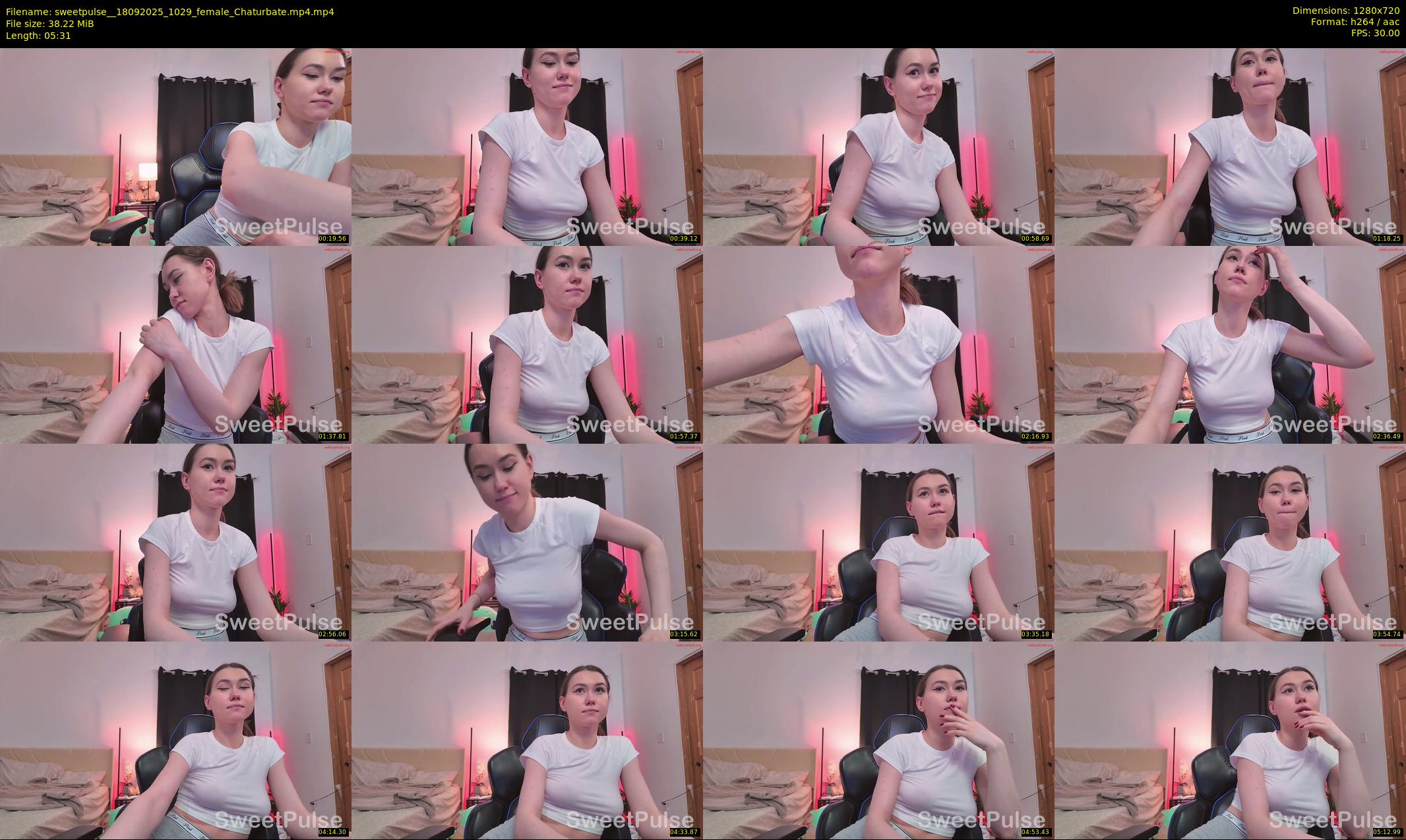 sweetpulse_ — 6 minute Chaturbate female cam show recording, 720p, Sep 18, 2025
