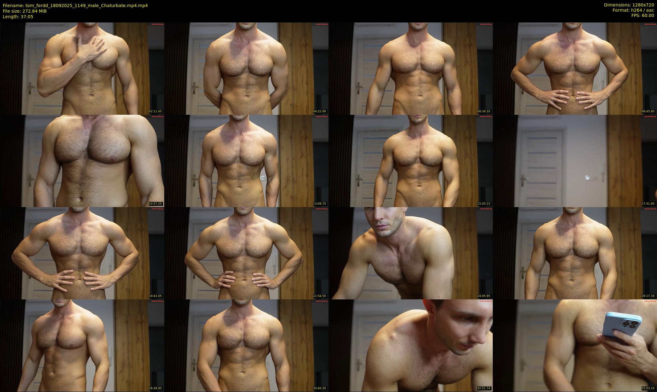 tom_fordd — 38 minute Chaturbate male cam show recording, 720p, Sep 18, 2025