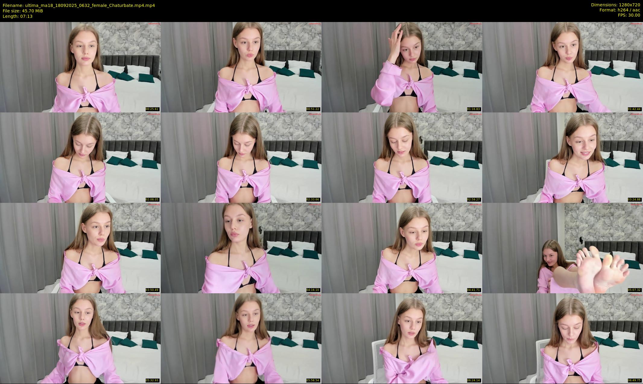 ultima_ma18 — 8 minute Chaturbate female cam show recording, 720p, Sep 18, 2025