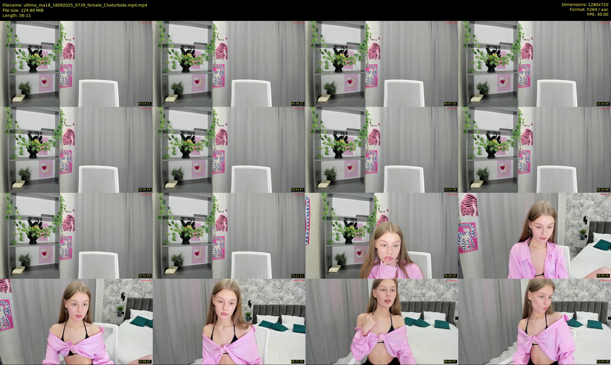 ultima_ma18 — 57 minute Chaturbate female cam show recording, 720p, Sep 18, 2025