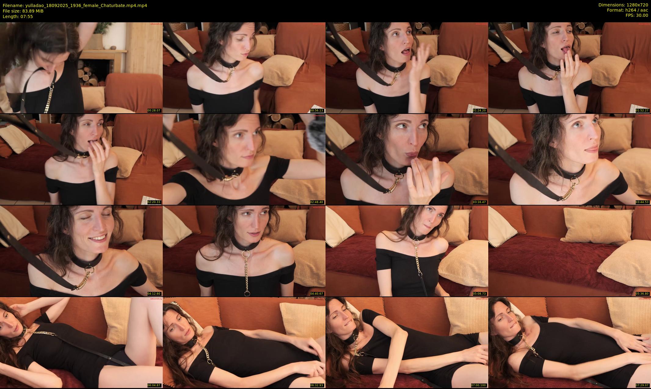 yulladao — 8 minute Chaturbate female cam show recording, 720p, Sep 18, 2025