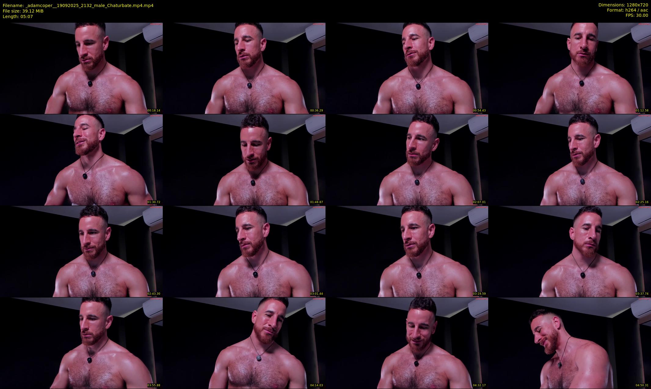 _adamcoper_ — 6 minute Chaturbate male cam show recording, 720p, Sep 19, 2025